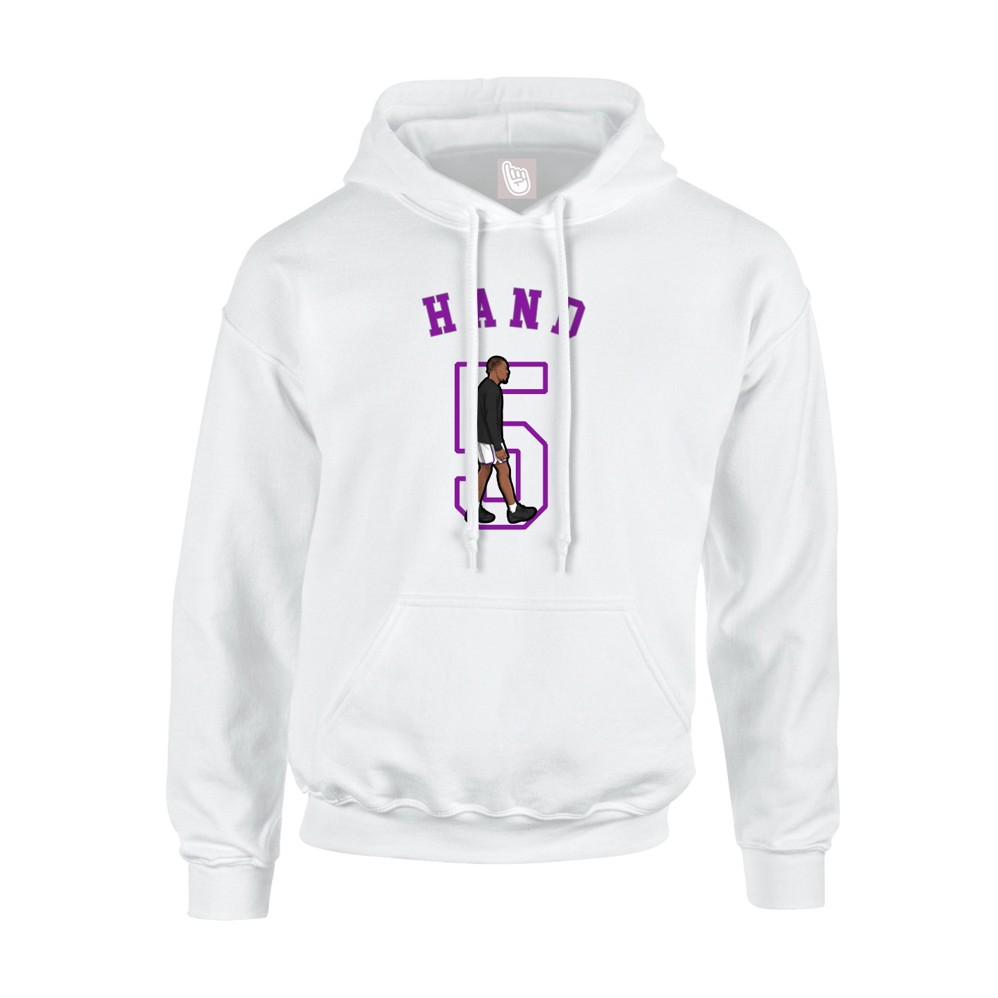 Youth Hoodie — Shirsey Arch in White