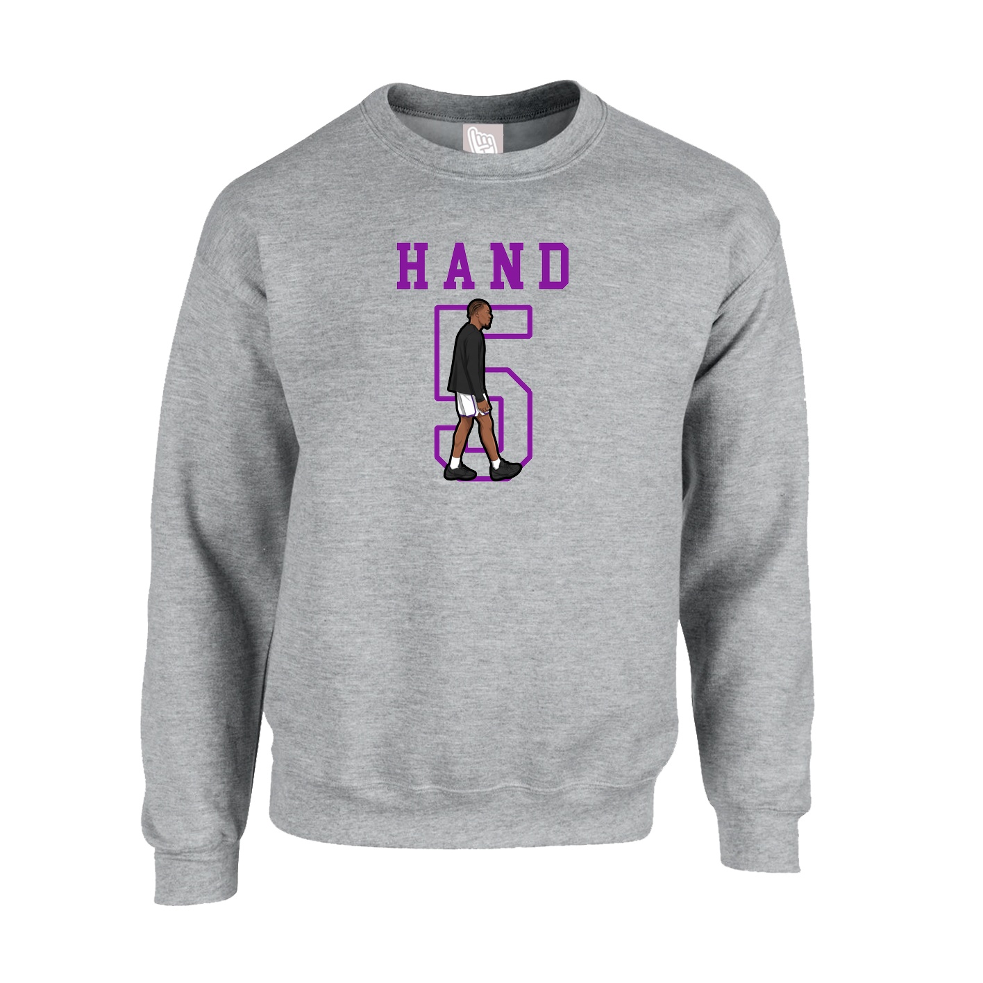 Fleece Crew — Shirsey in Grey