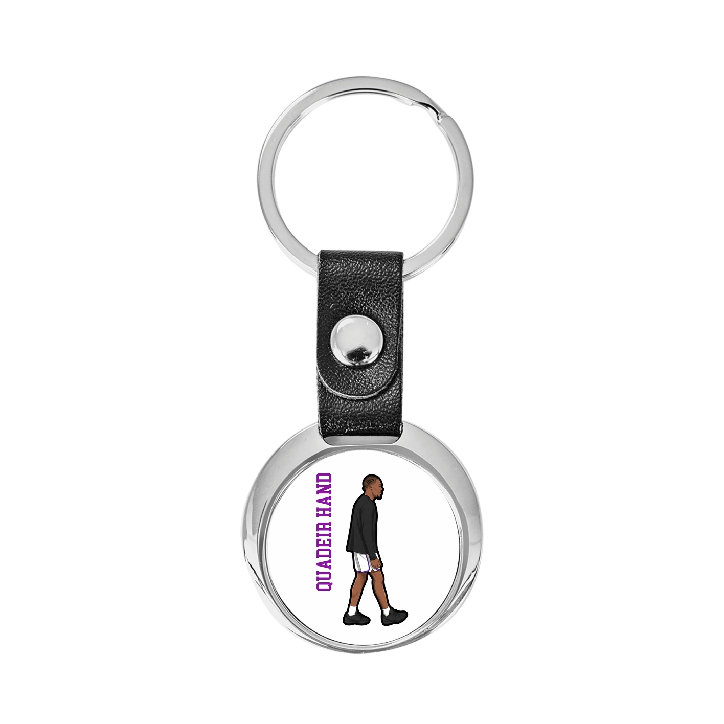 Key Chain — Name Vertical in Classic