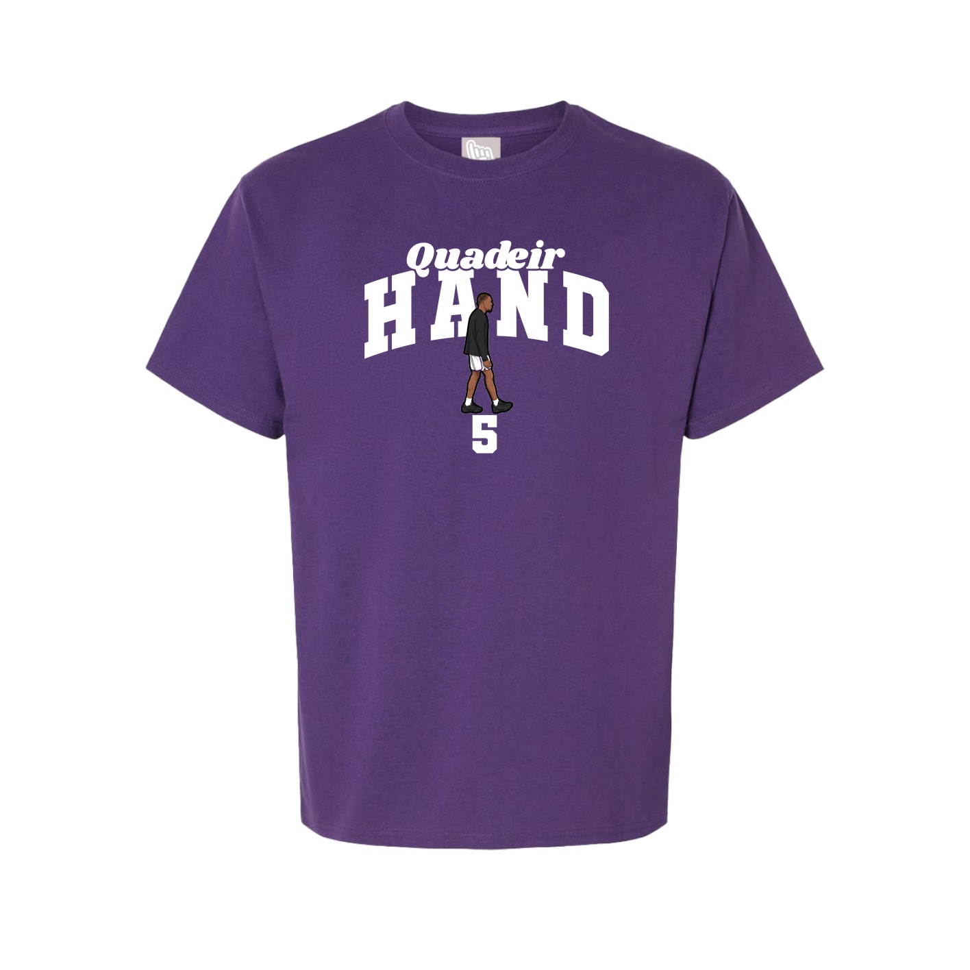 Youth Tee — Signature Arch in Purple