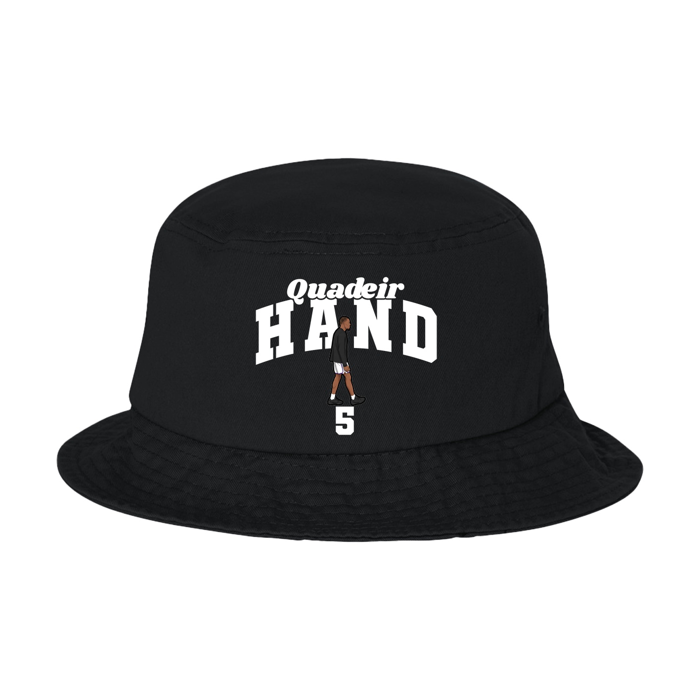 Bucket Cap — Signature Arch in Black