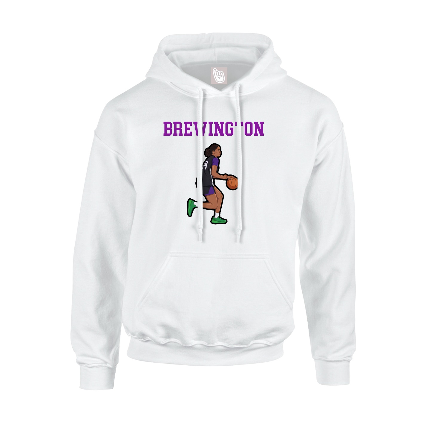 Youth Hoodie — Shirsey in White
