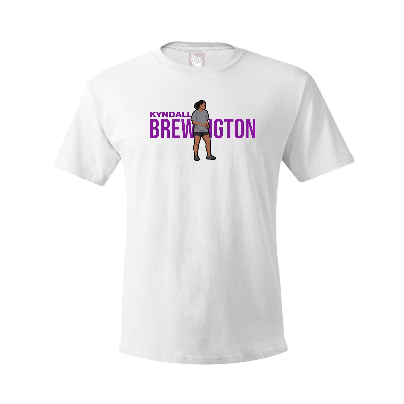 Youth Tee — Player Name in White