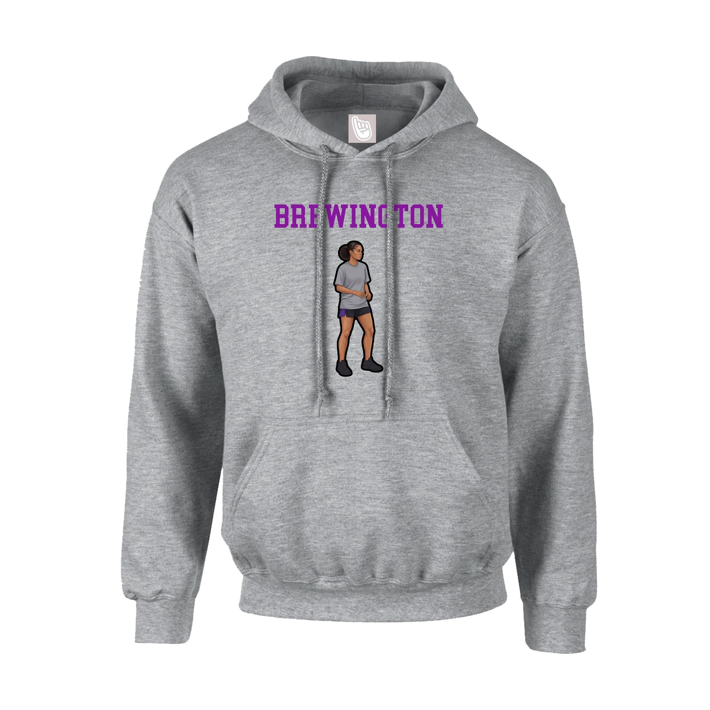 Hoodie — Shirsey in Grey