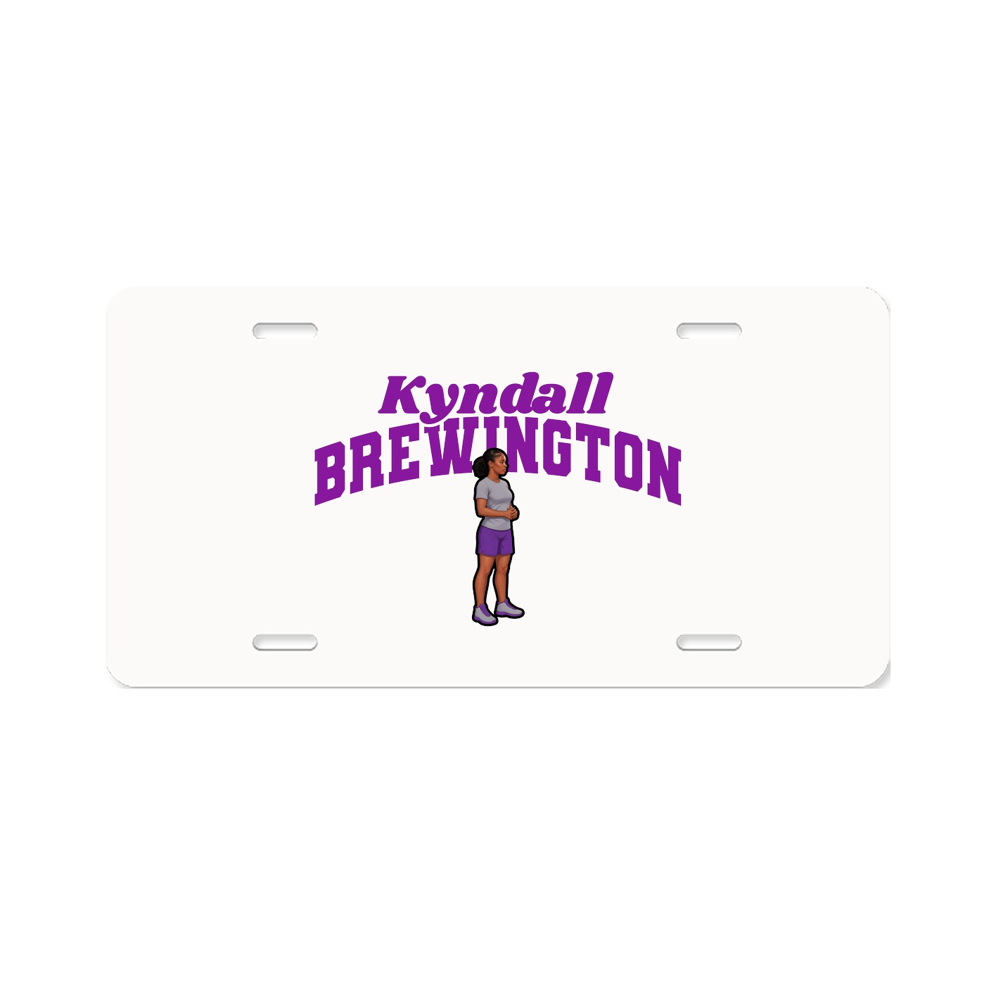 License Plate — Signature Arch in Classic