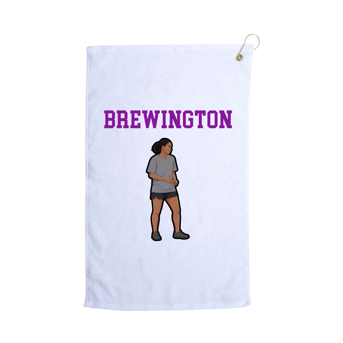Golf Towel — Shirsey in White