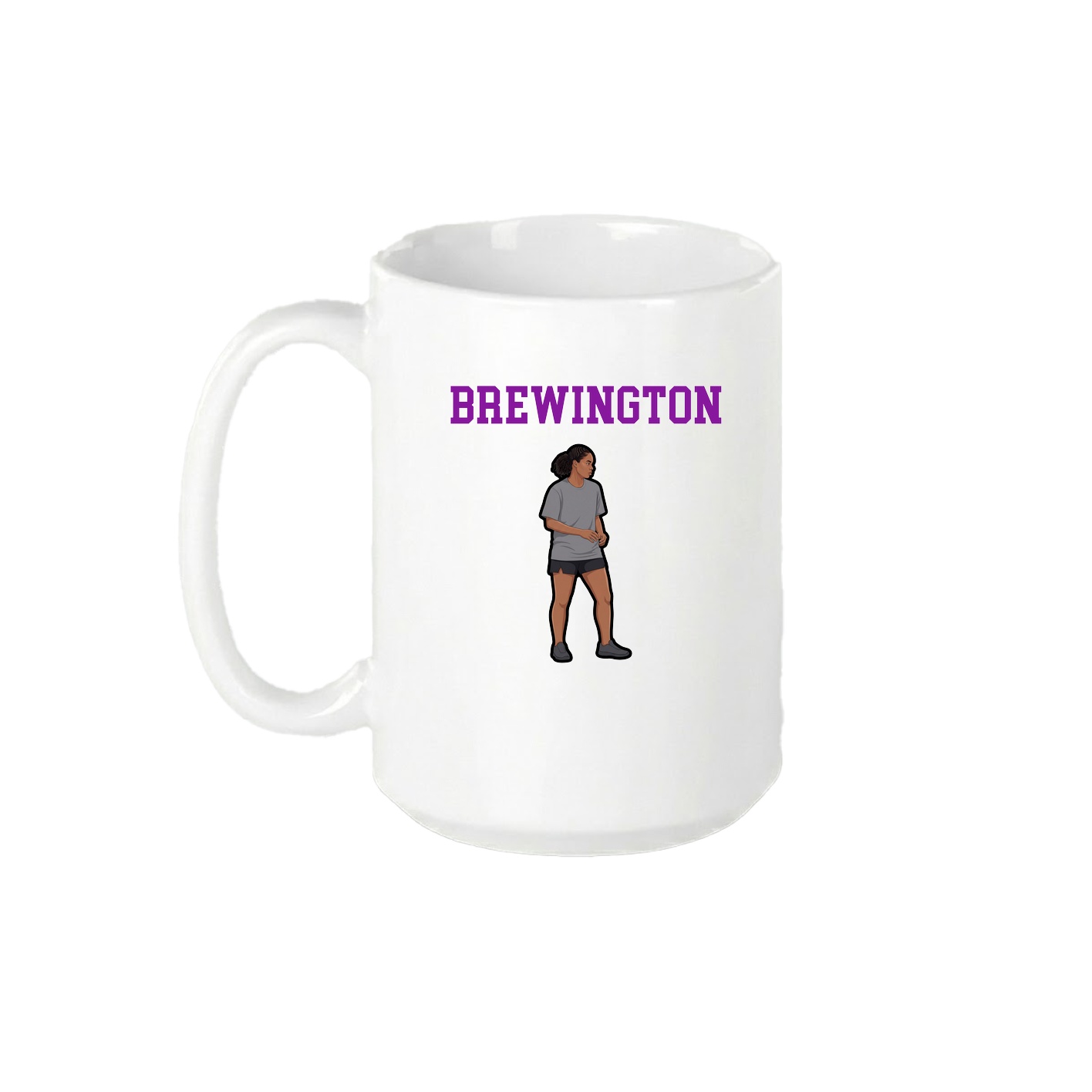 15oz Coffee Mug — Shirsey in White