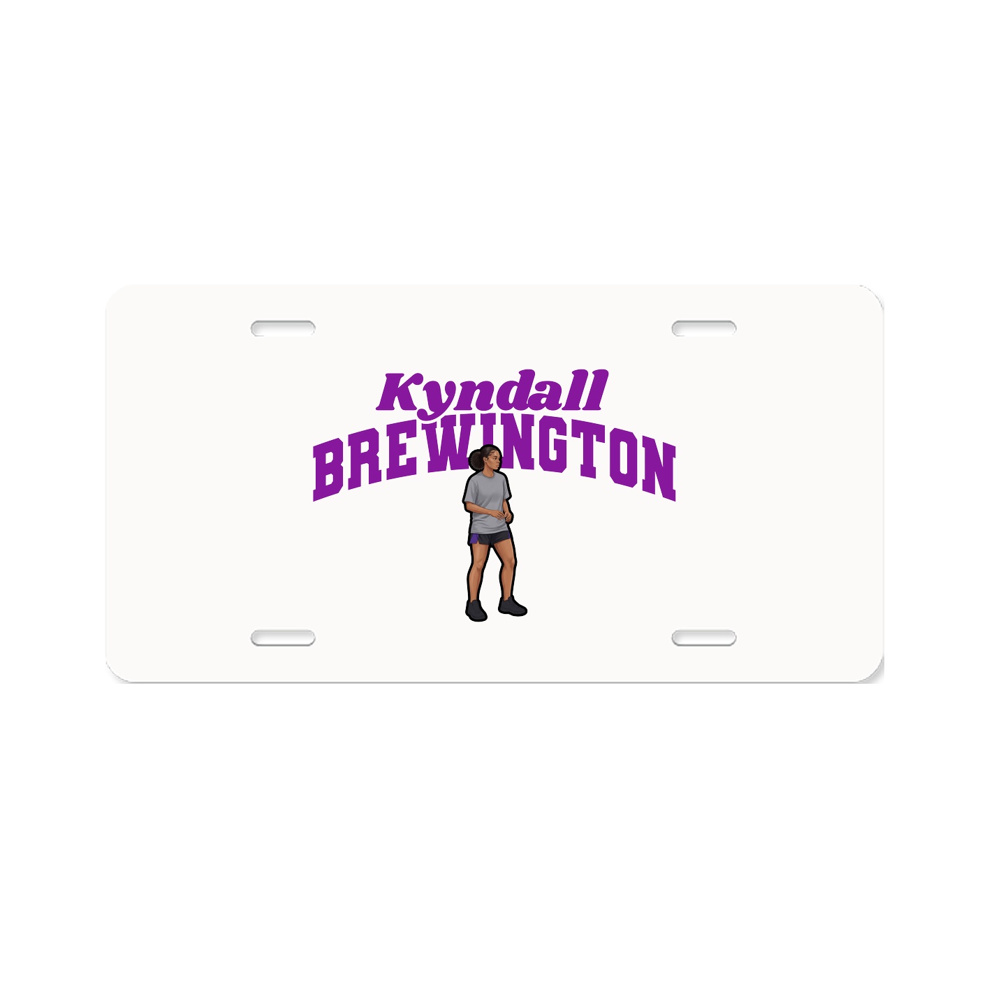 License Plate — Signature Arch in Classic