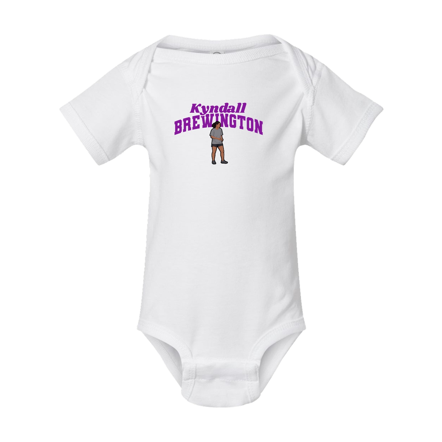 Baby Onesie — Signature Arch in White