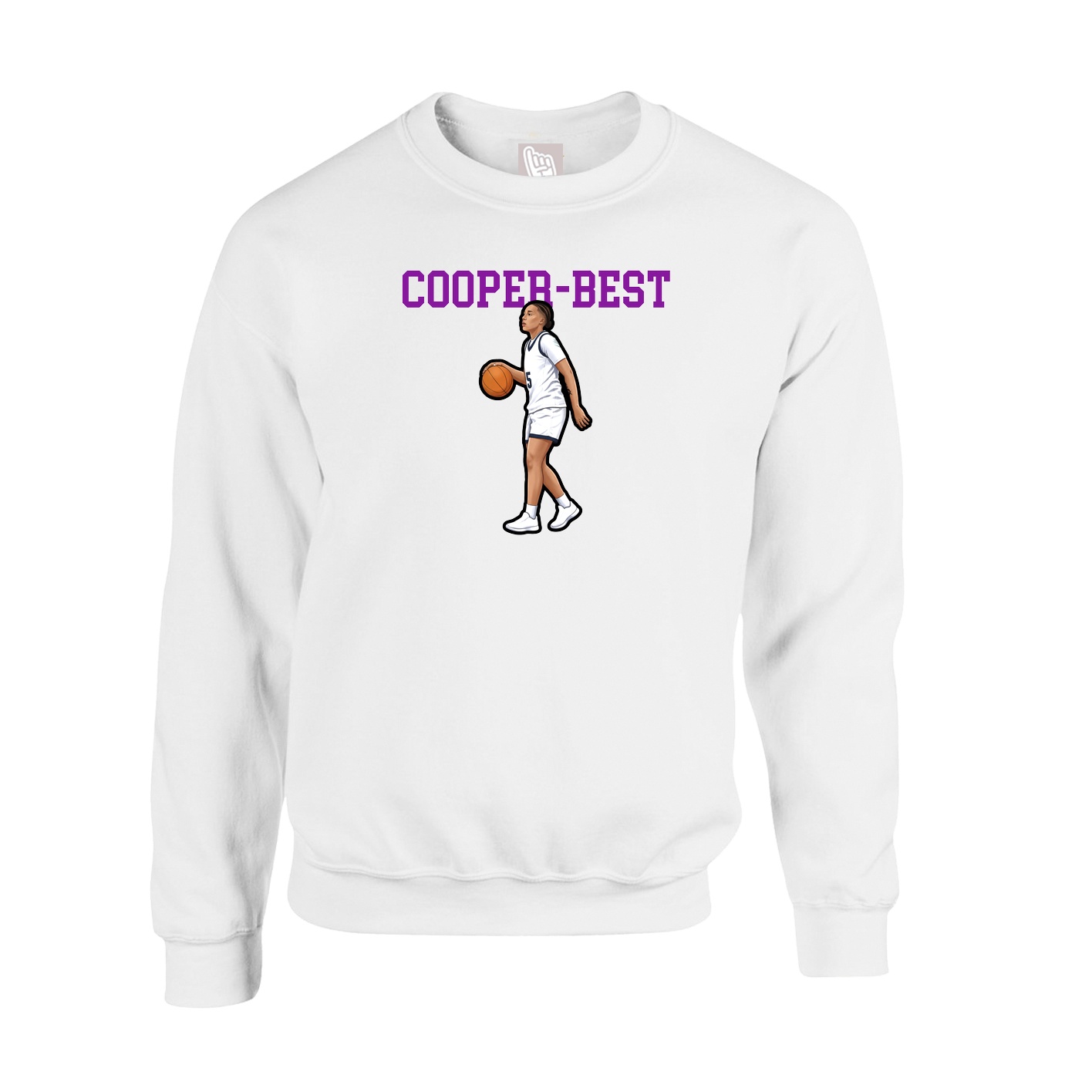 Fleece Crew — Shirsey in White