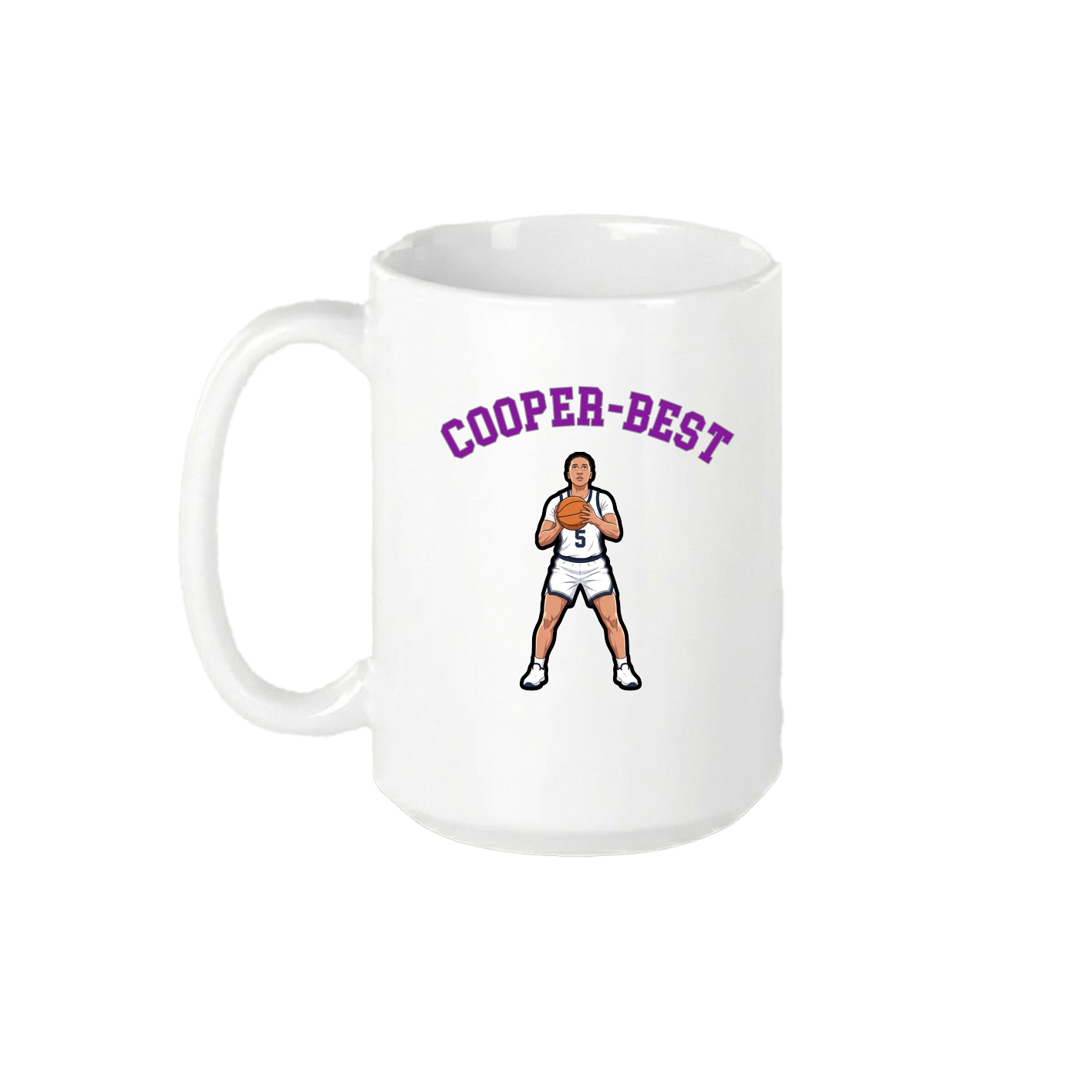 15oz Coffee Mug — Shirsey Arch in White
