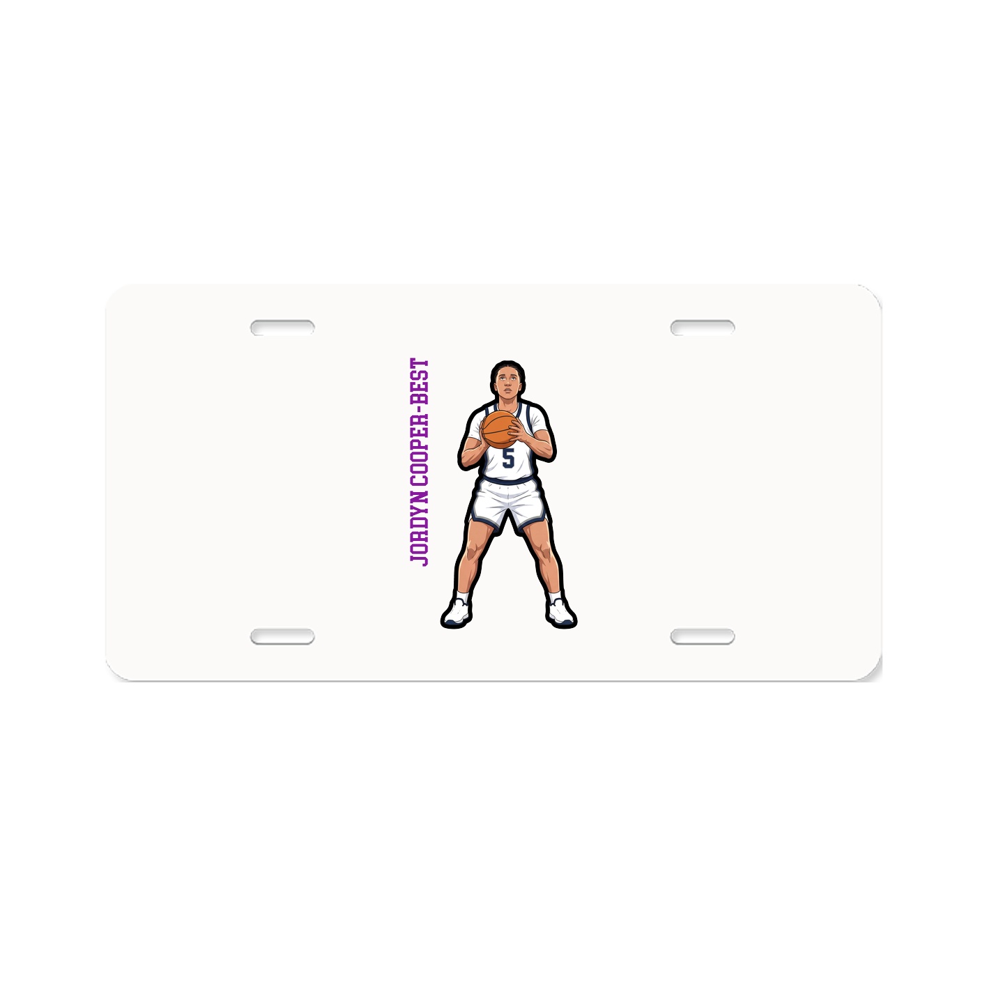Aluminum License Plate