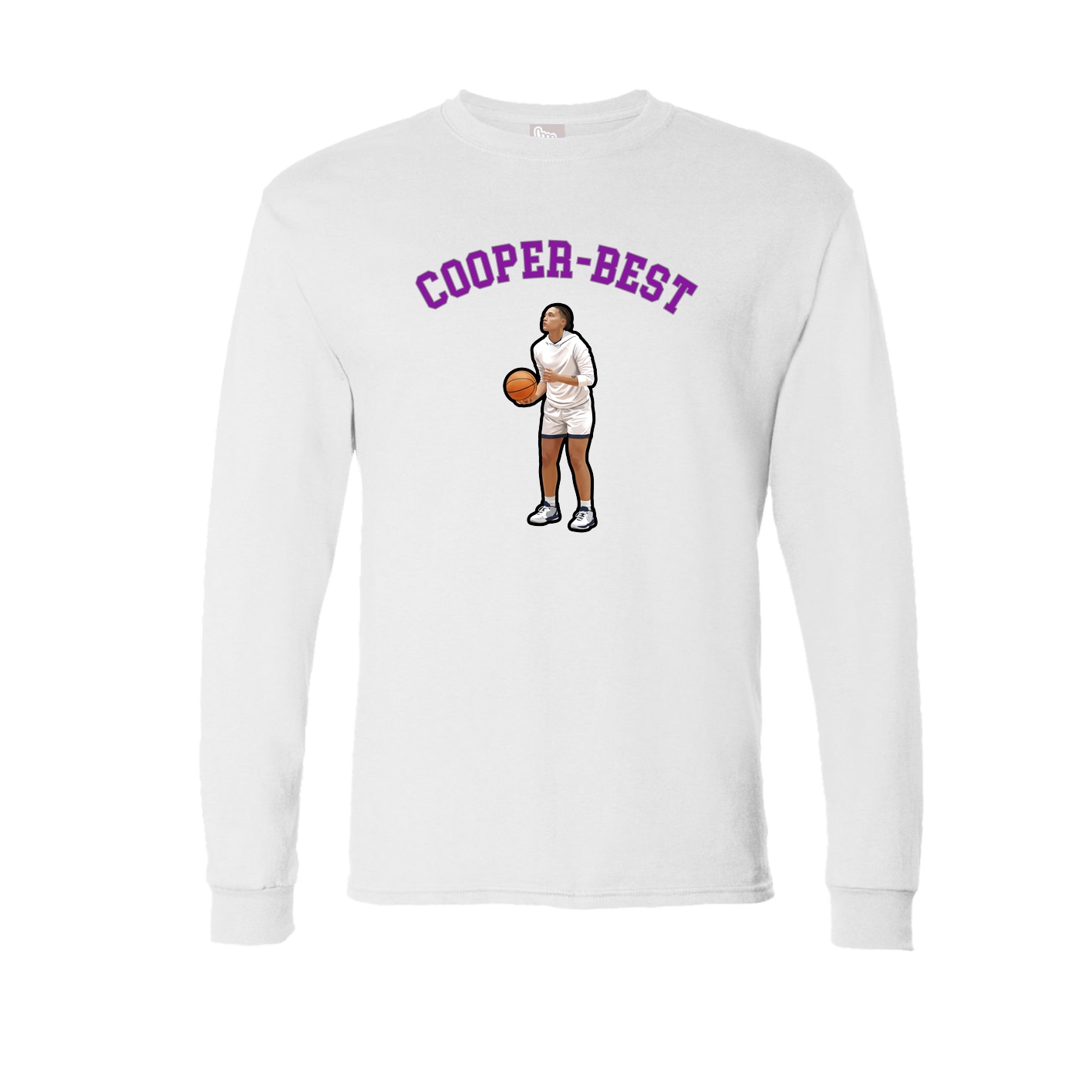 Long Sleeve Tee — Shirsey Arch in White