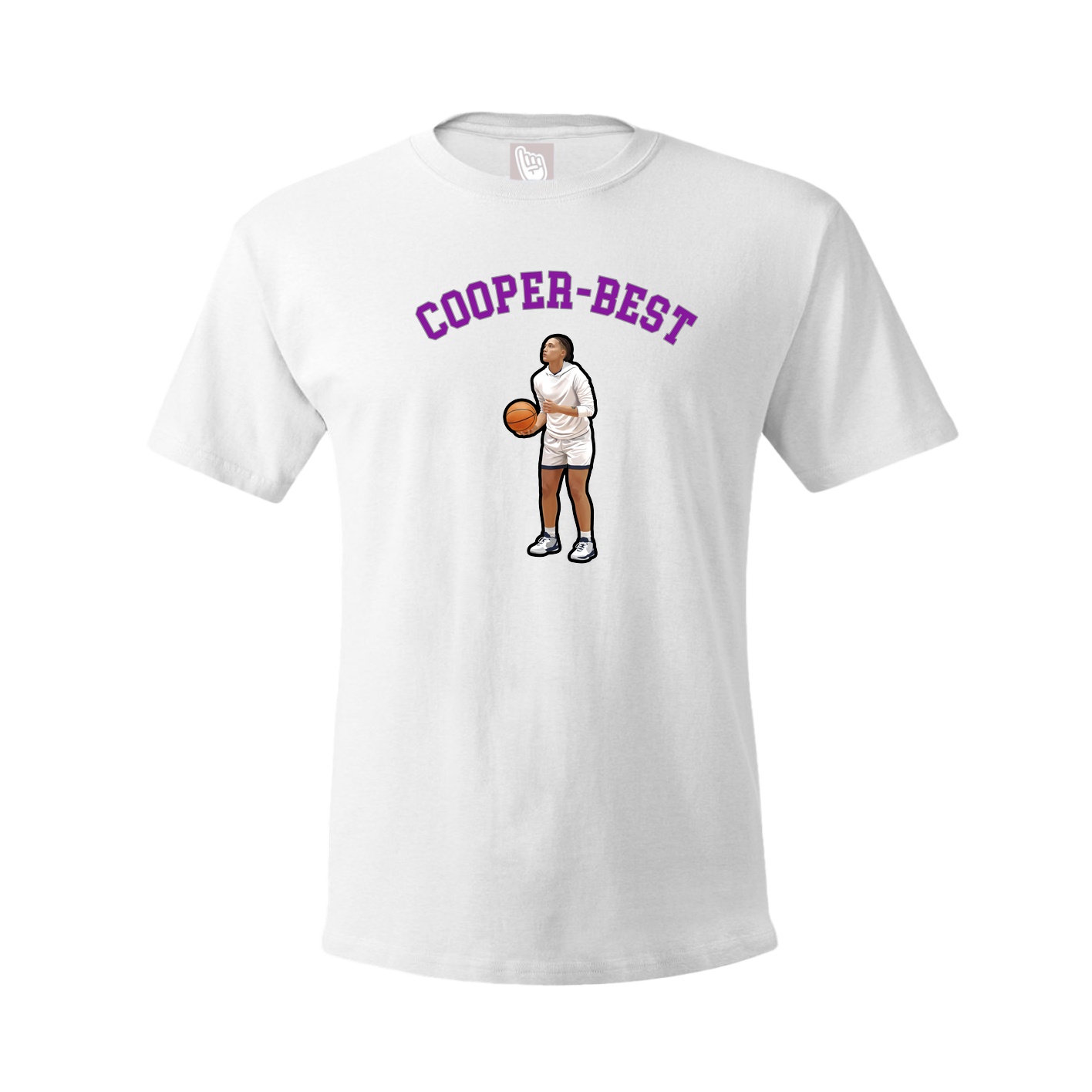 Youth Tee — Shirsey Arch in White