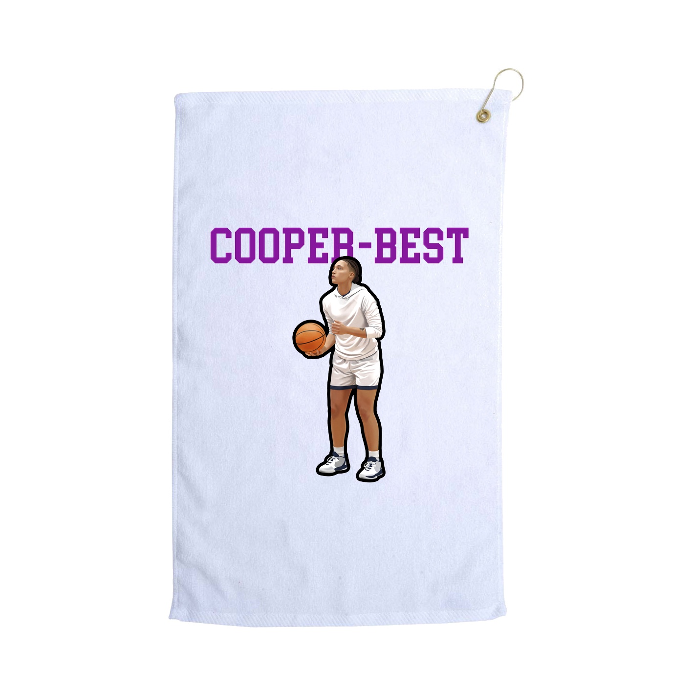 Golf Towel — Shirsey in White