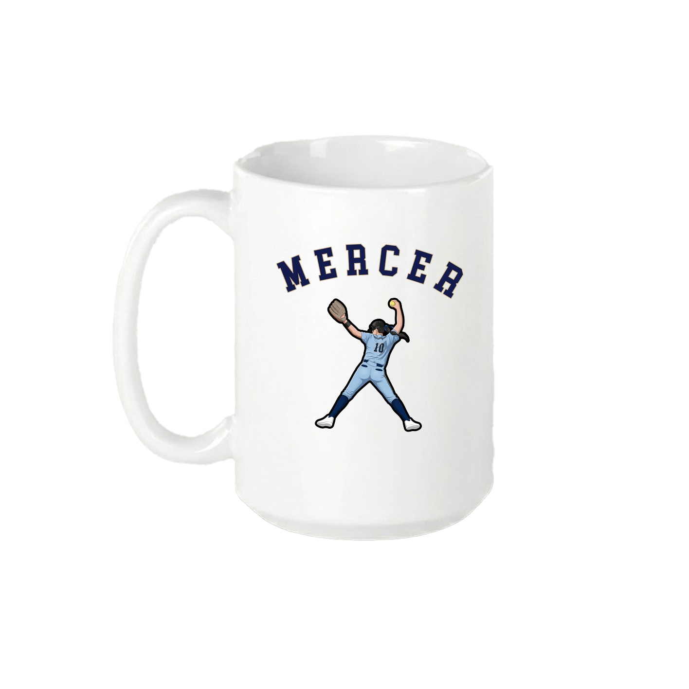 15oz Coffee Mug — Shirsey Arch in White