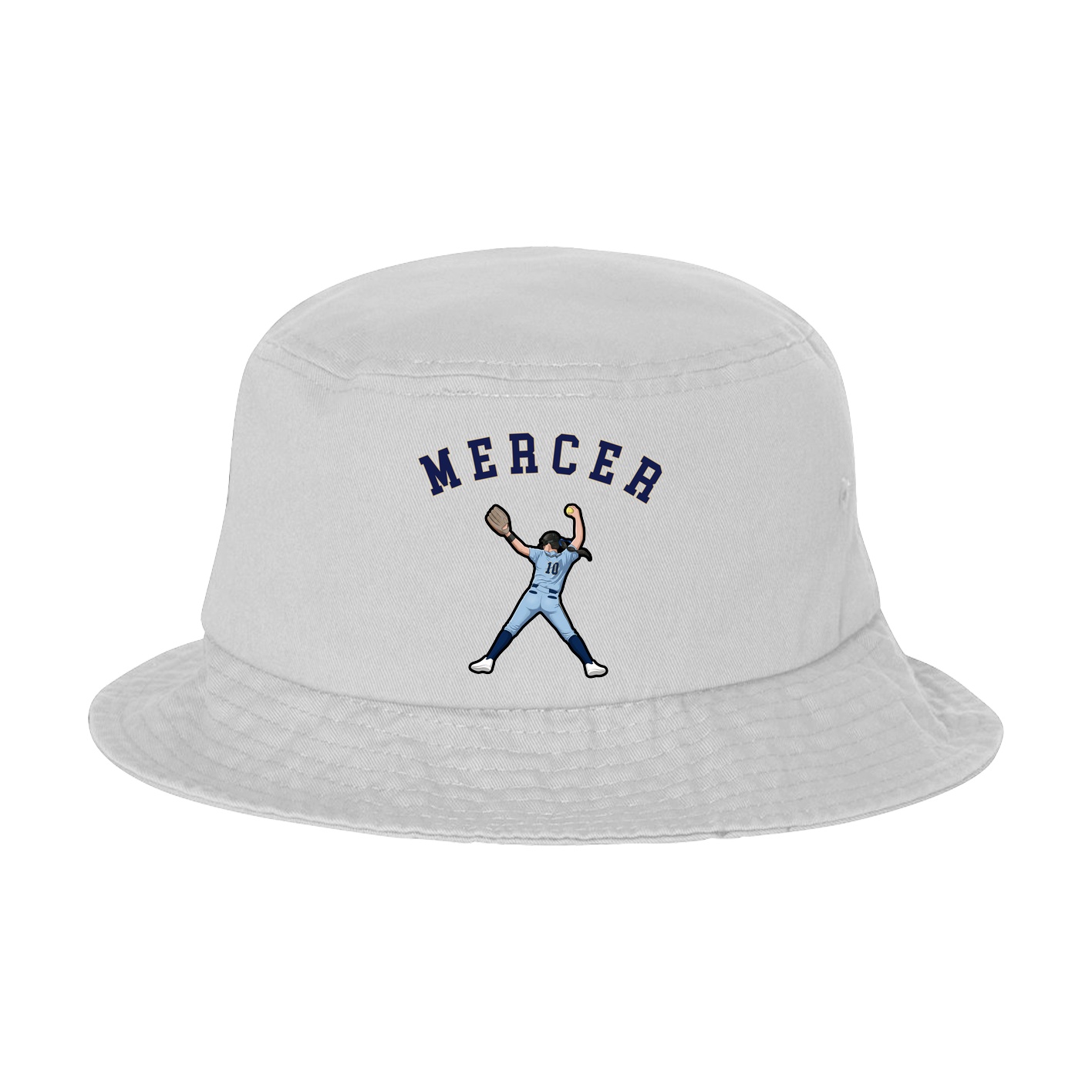 Bucket Cap — Shirsey Arch in White
