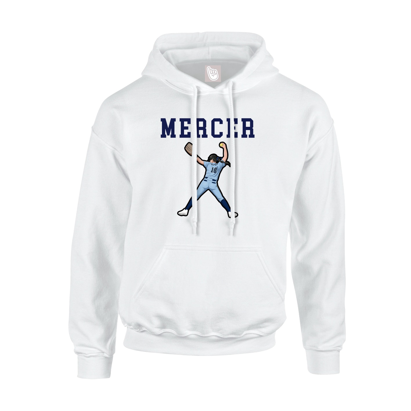 Youth Hoodie — Shirsey in White