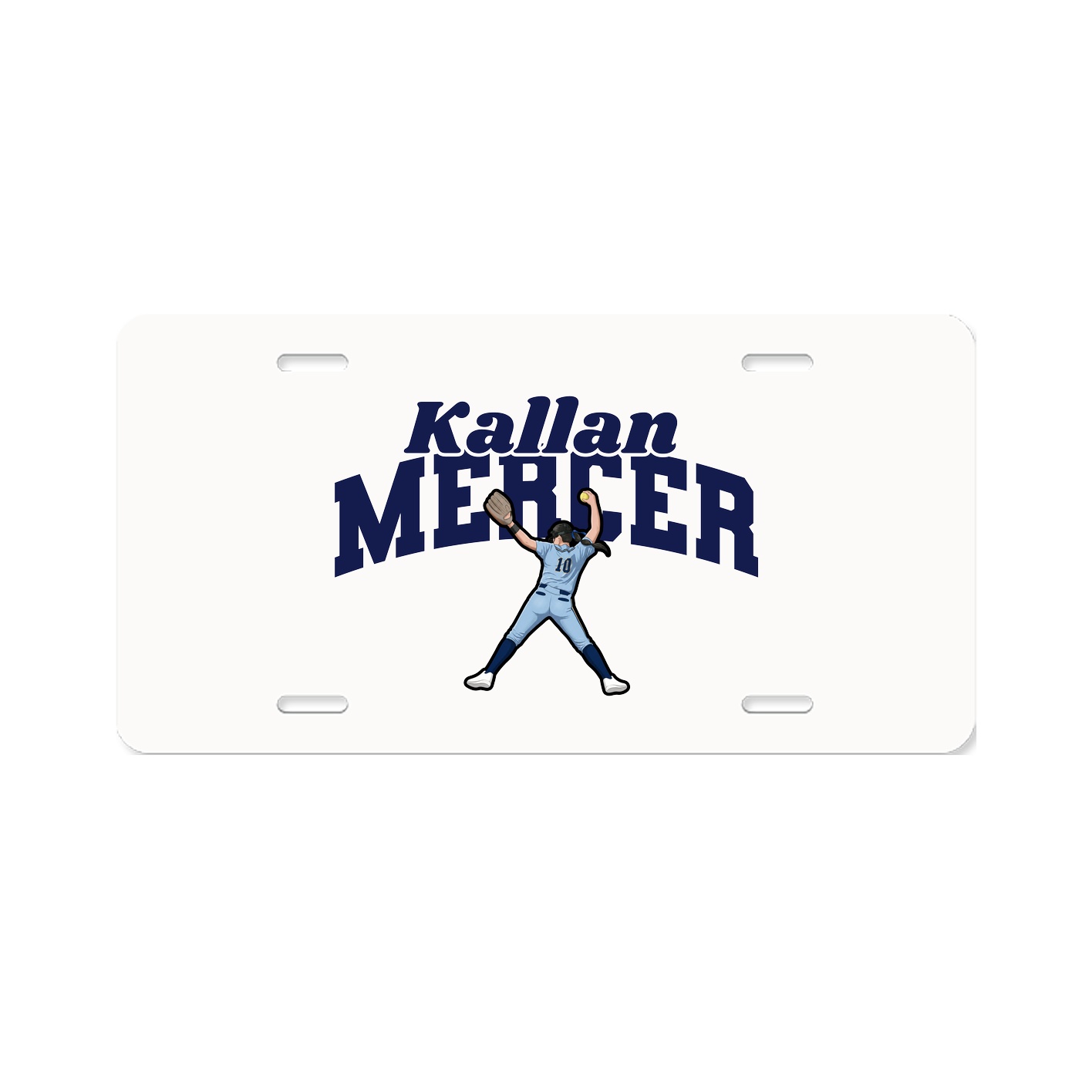 License Plate — Signature Arch in Classic