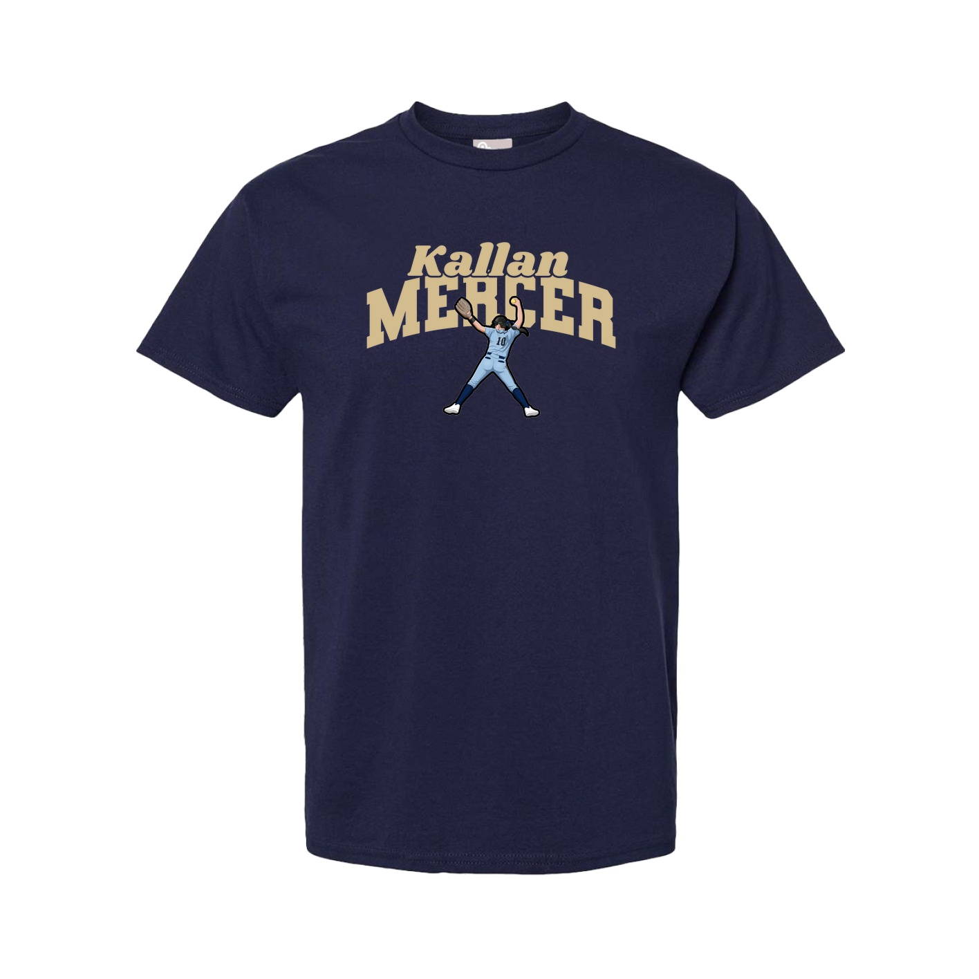 Tee — Signature Arch in Navy