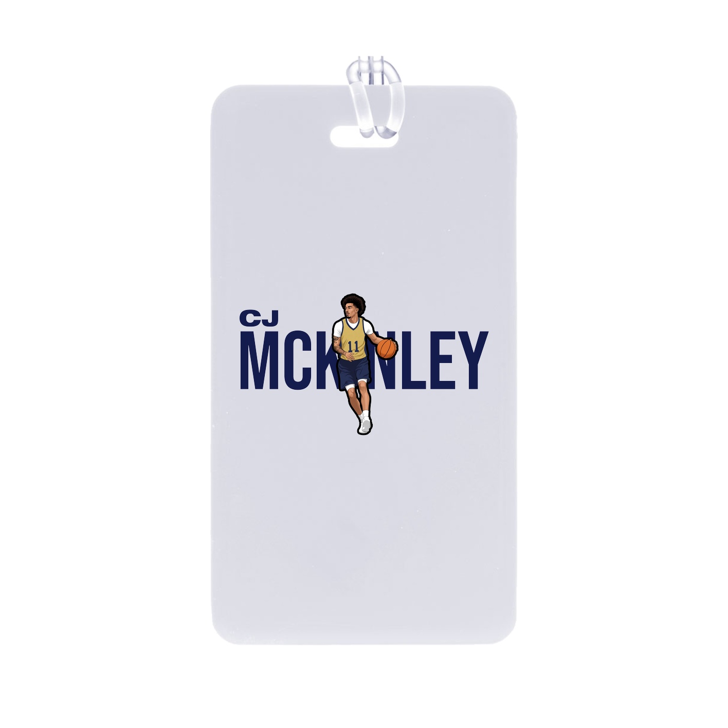Bag Tag — Player Name in Classic