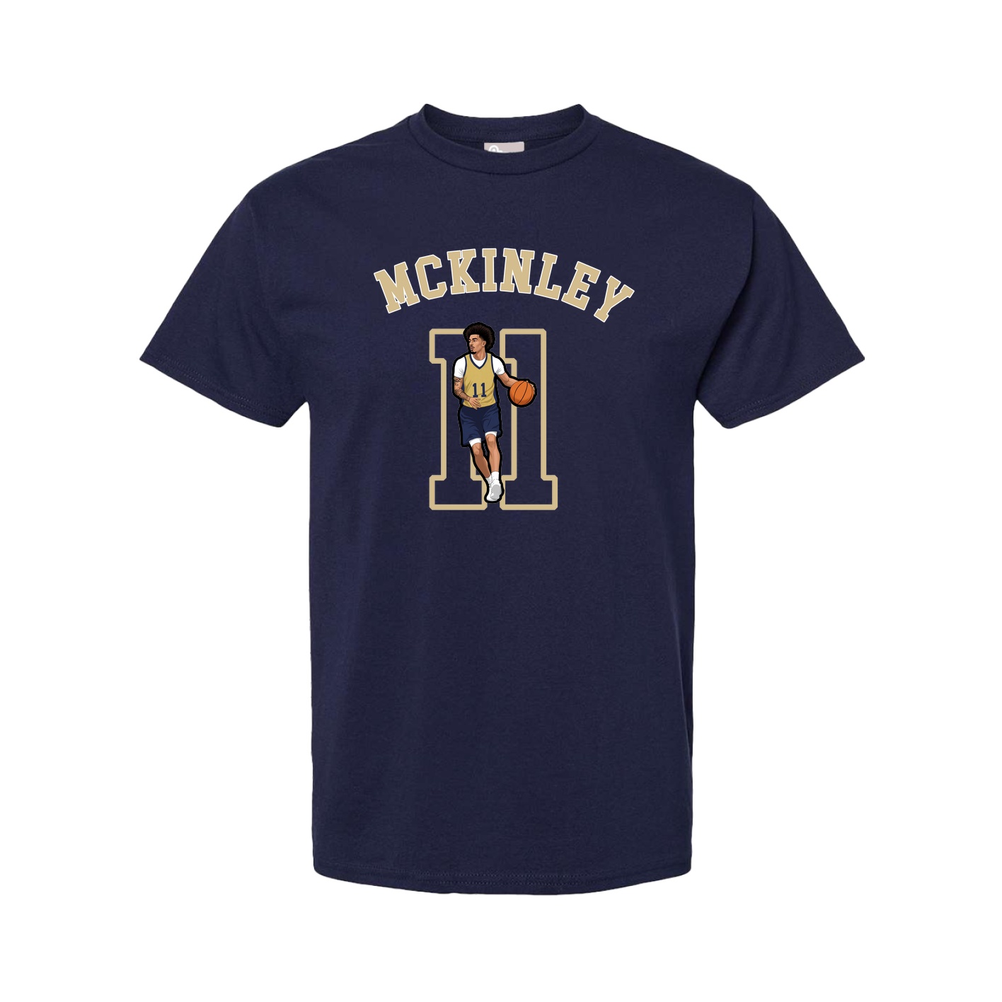 Youth Tee — Shirsey Arch in Navy