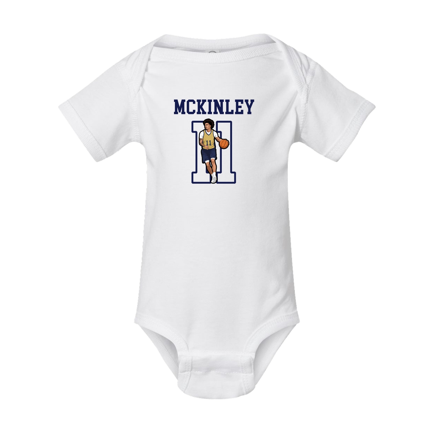 Baby Onesie — Shirsey in White