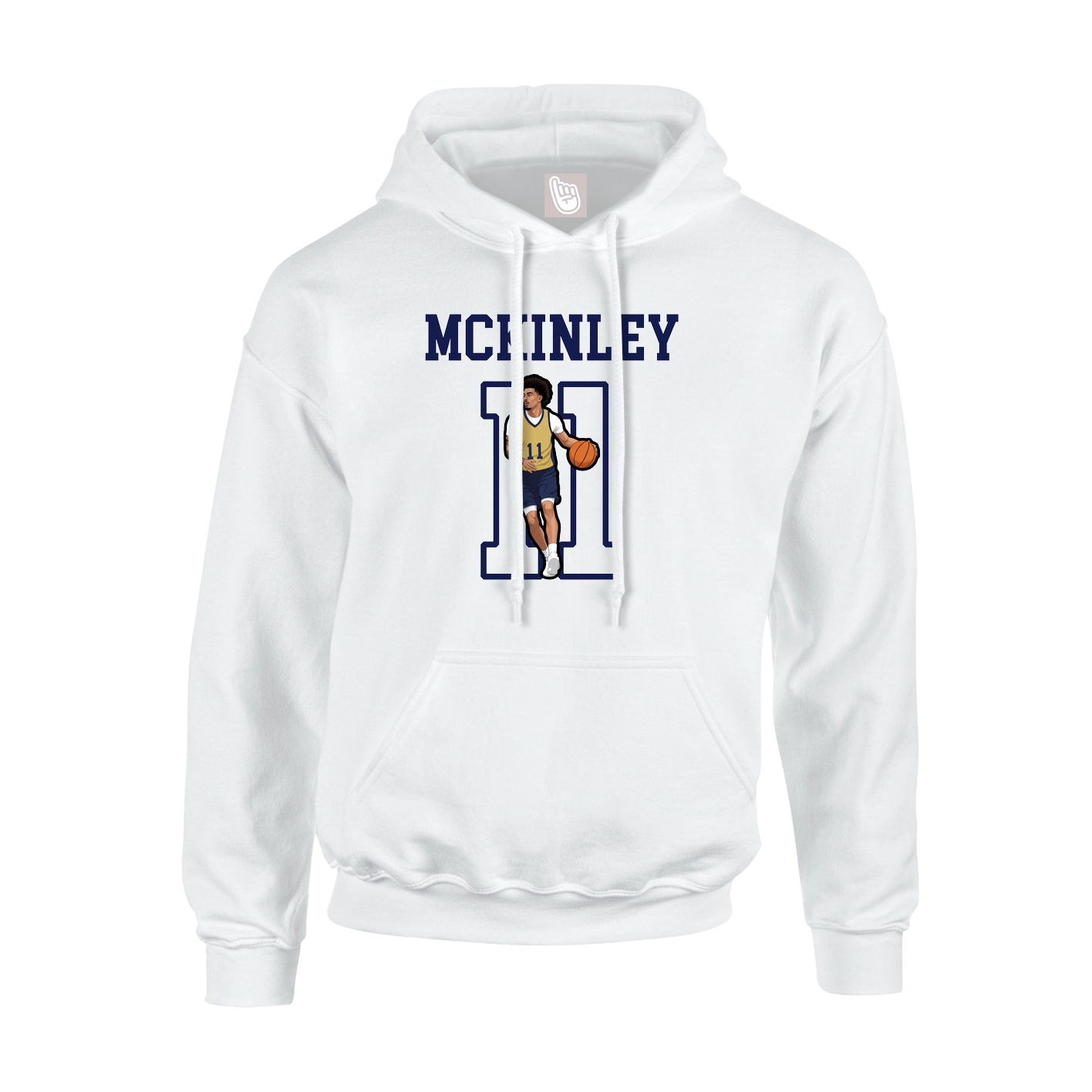 Youth Hoodie — Shirsey in White