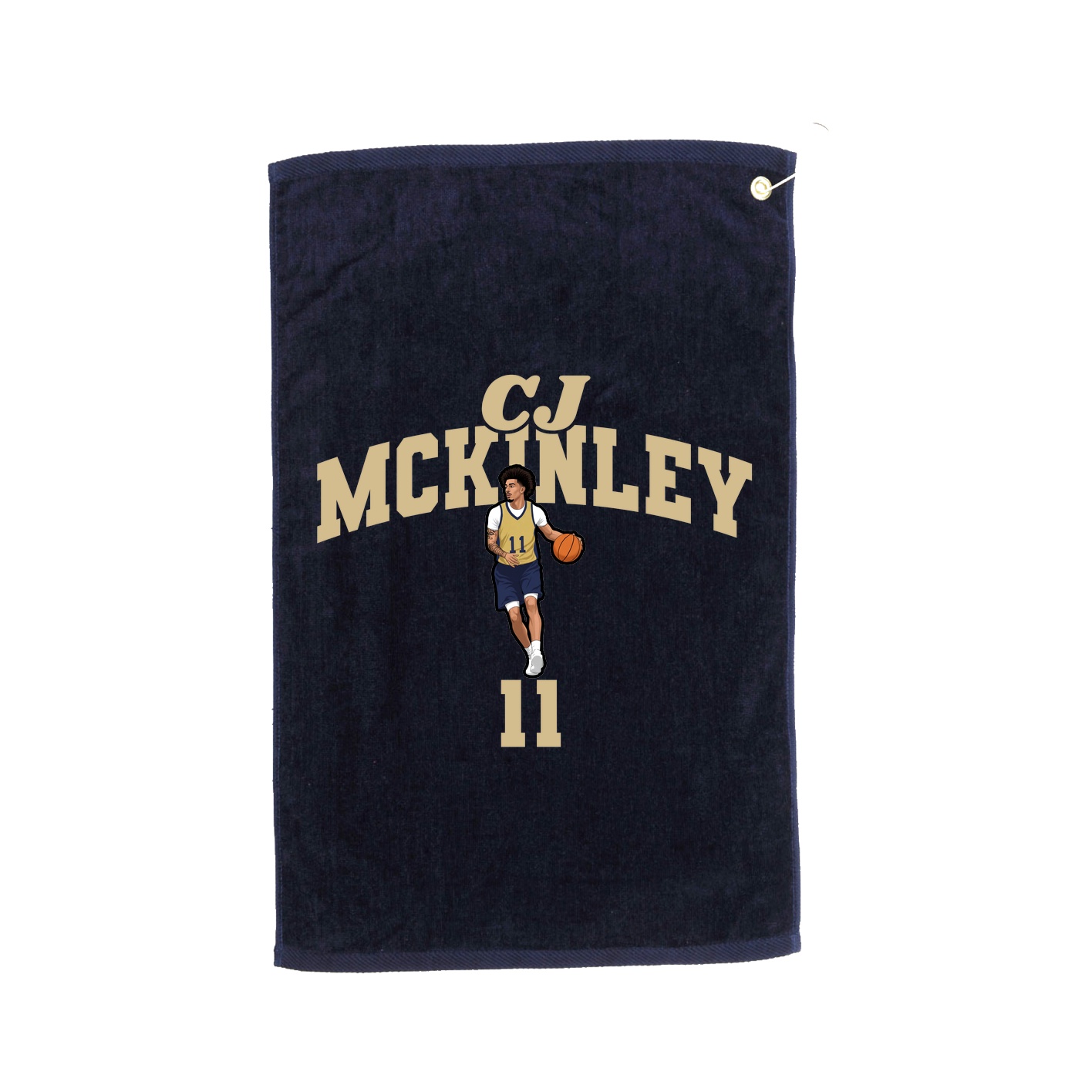 Golf Towel — Signature Arch in Navy