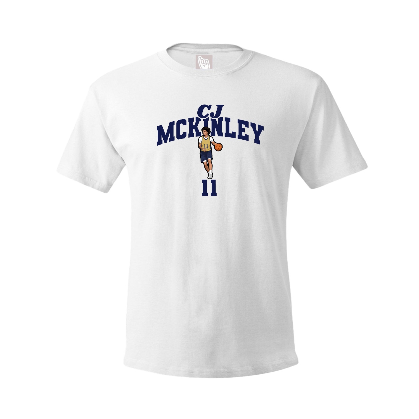 Youth Tee — Signature Arch in White