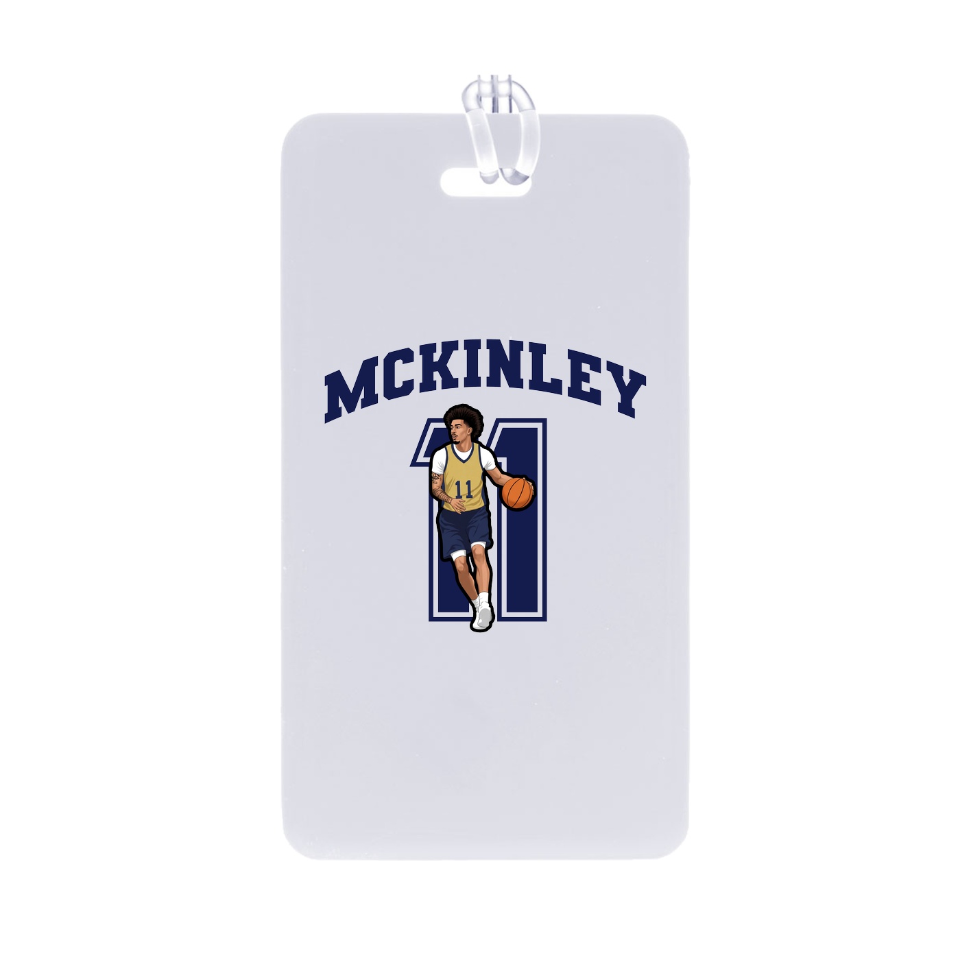 Bag Tag — Number in Classic