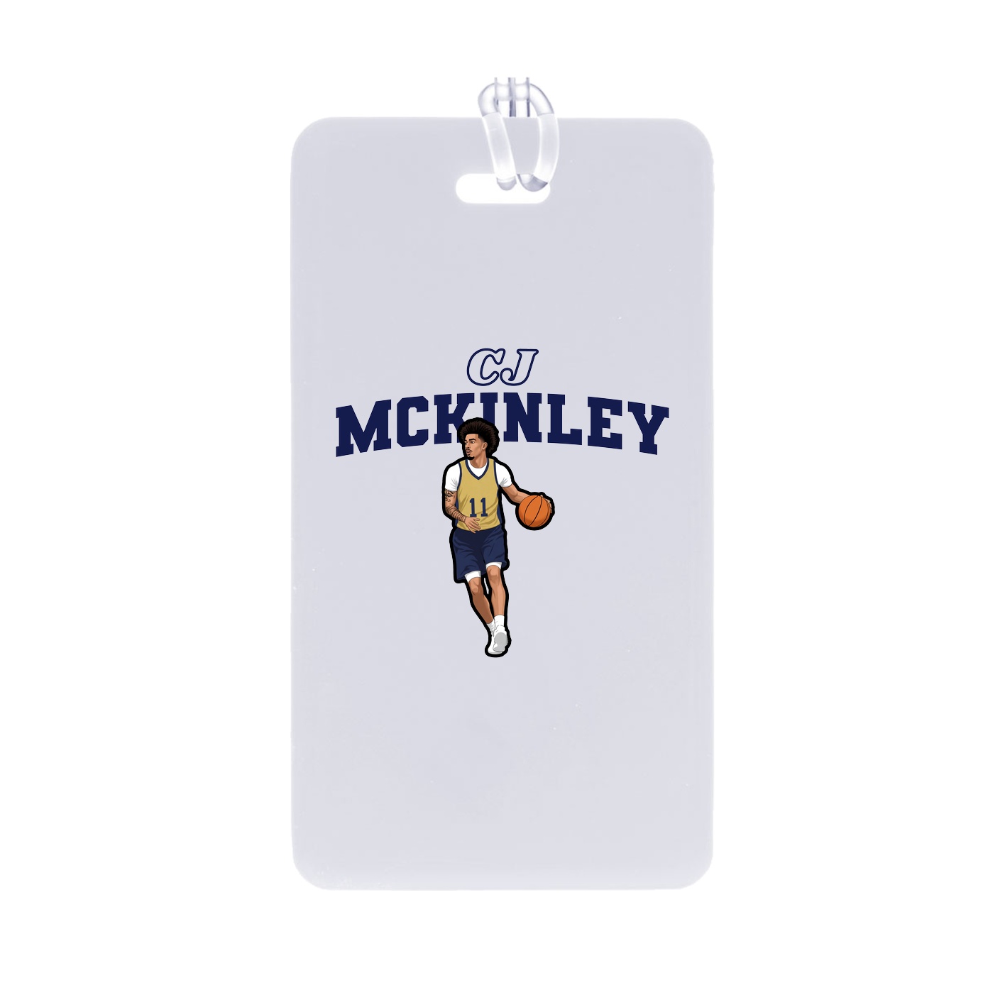 Bag Tag — Name Arch in Classic