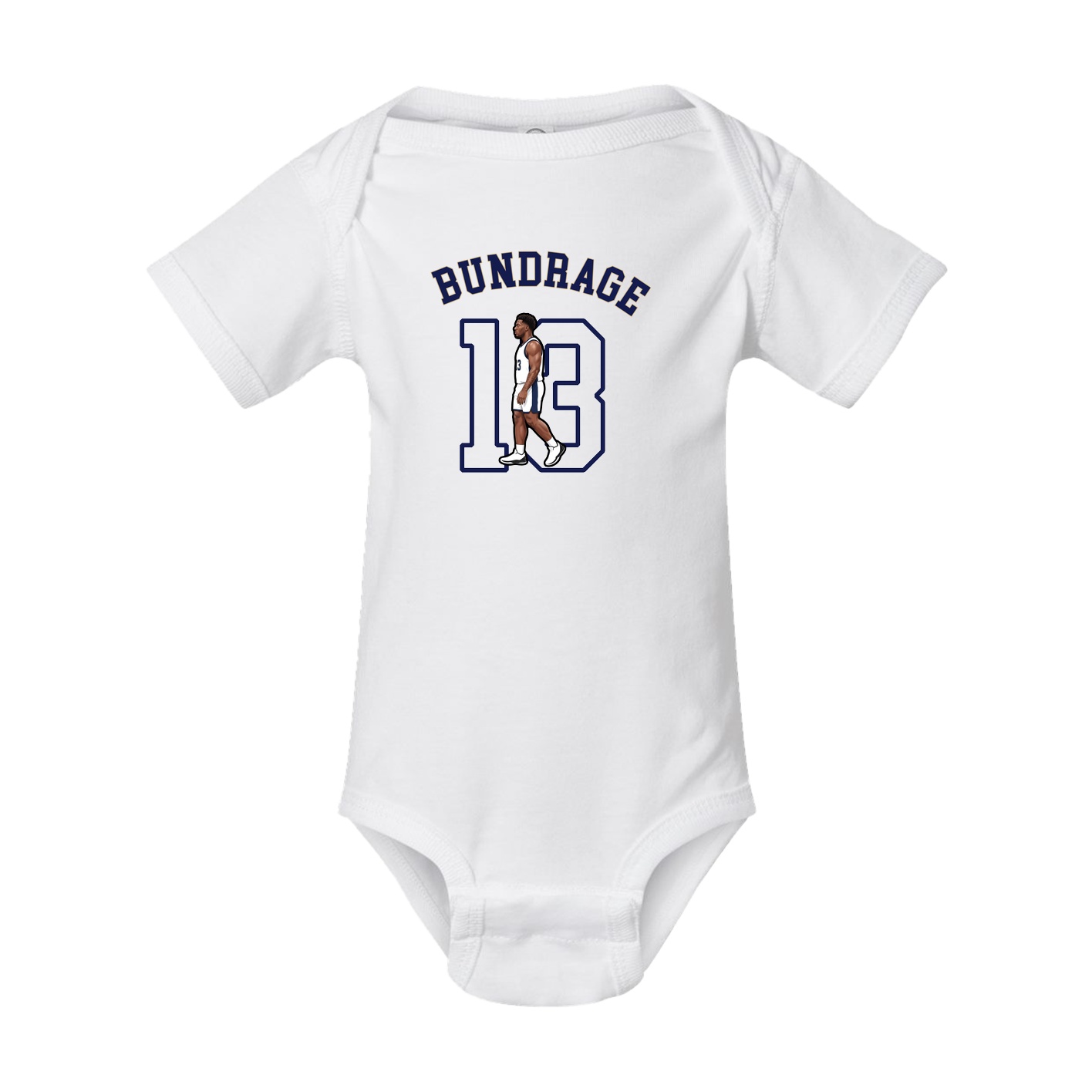 Baby Onesie — Shirsey Arch in White
