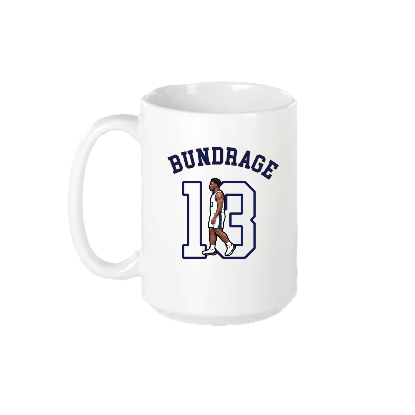 15oz Coffee Mug — Shirsey Arch in White