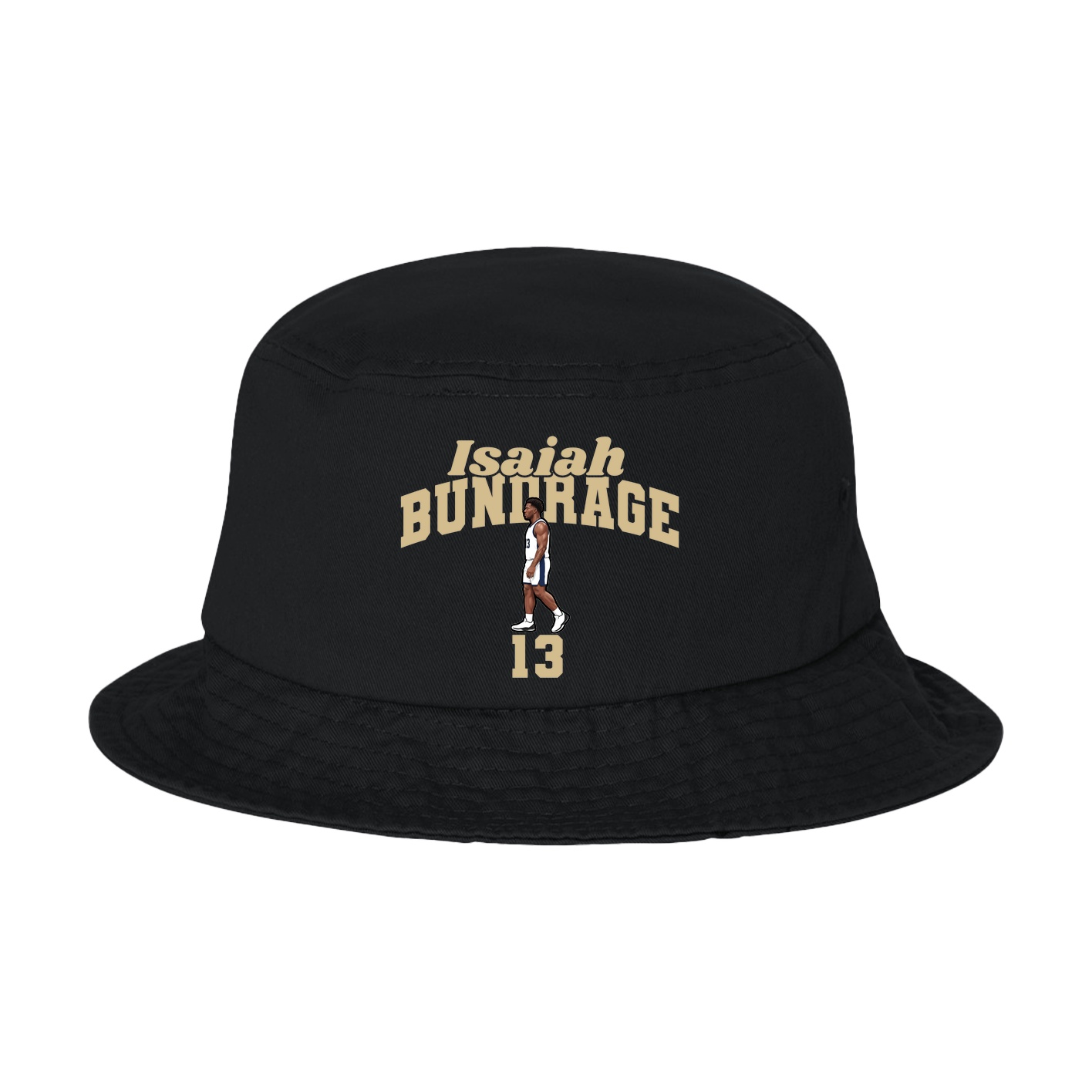 Bucket Cap — Signature Arch in Black