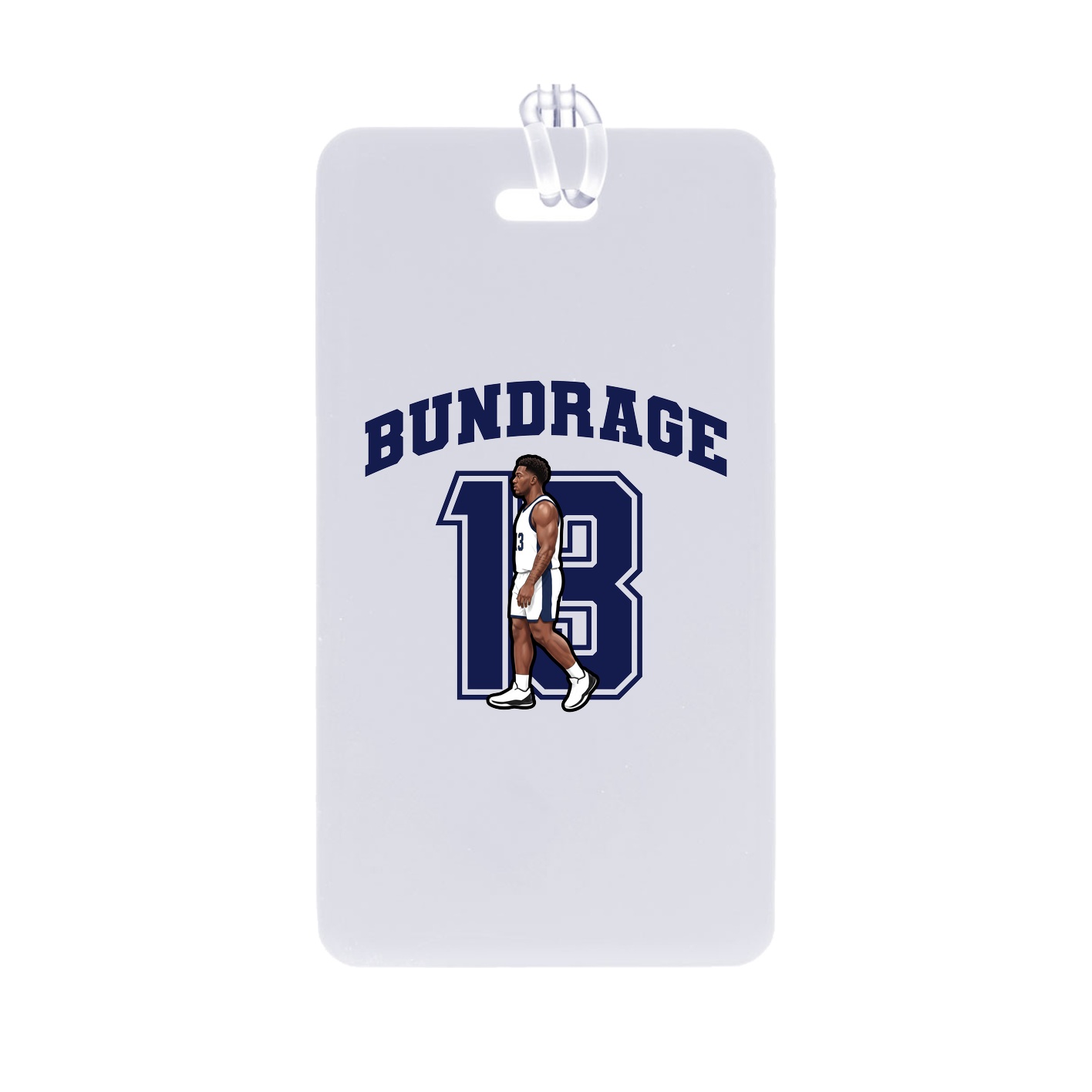 Bag Tag — Number in Classic