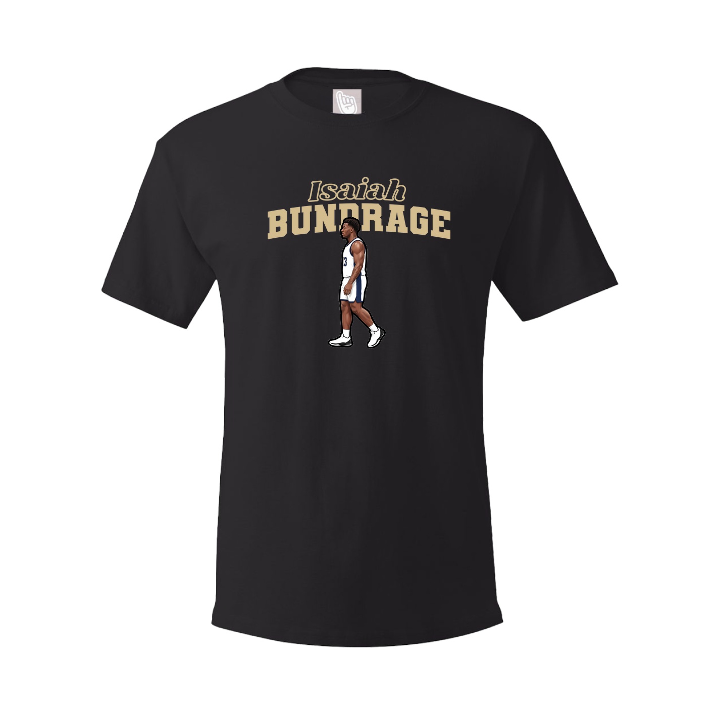 Youth Tee — Name Arch in Black