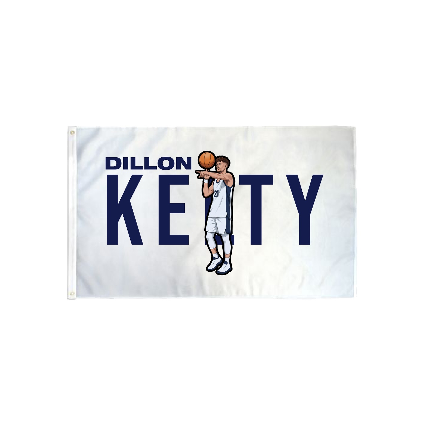 3x5 Flag — Player Name in Classic