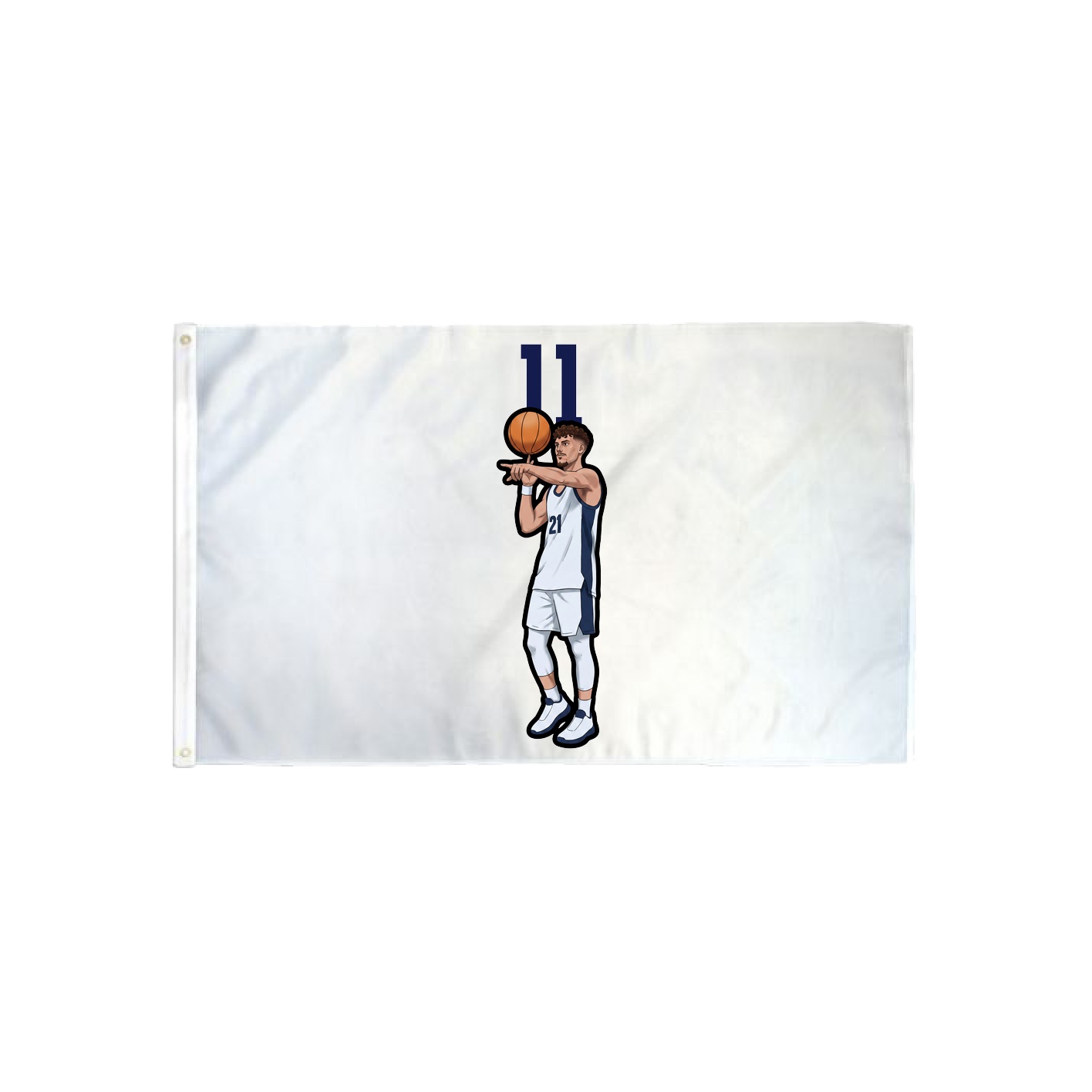 3x5 Flag — Number Top in Classic