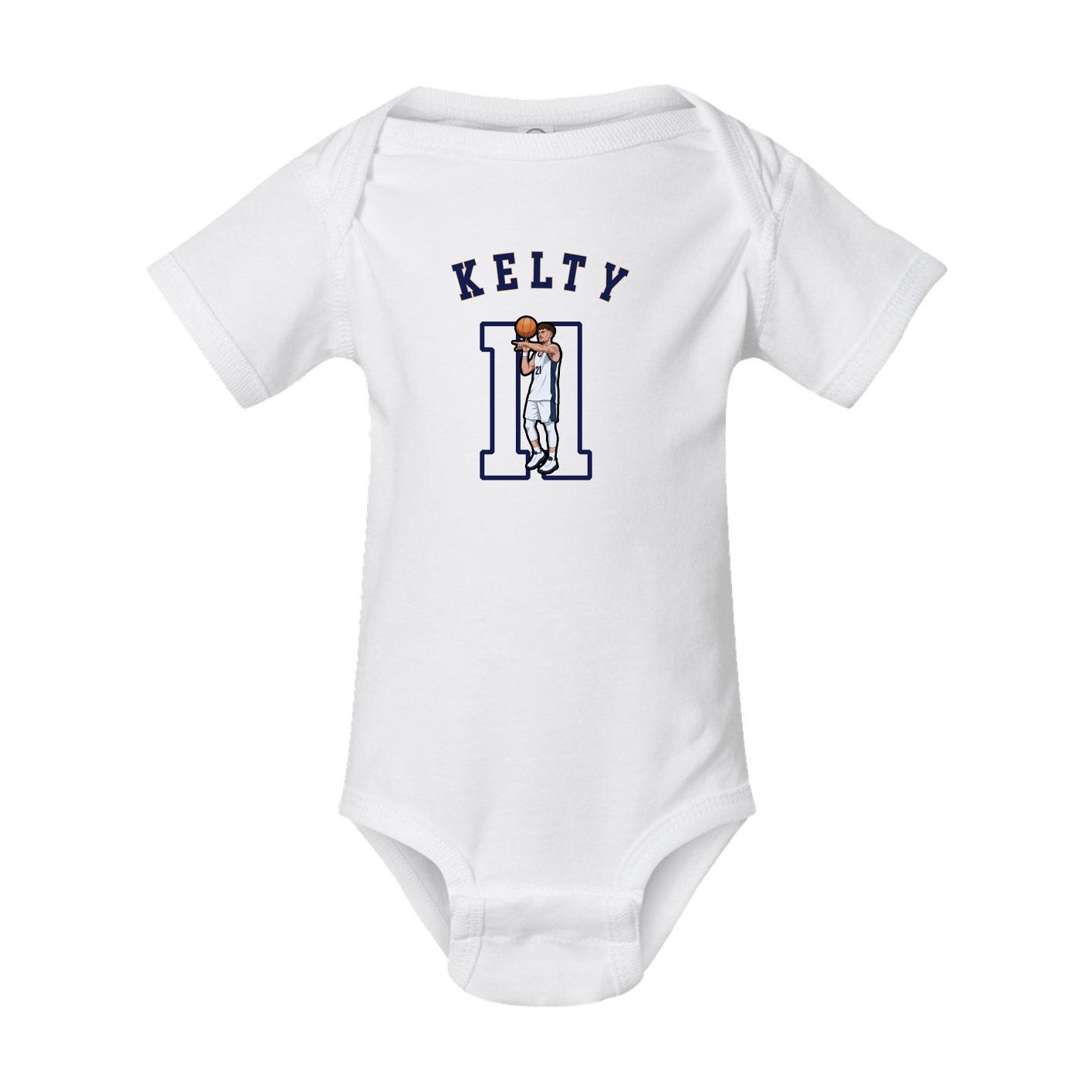 Baby Onesie — Shirsey Arch in White