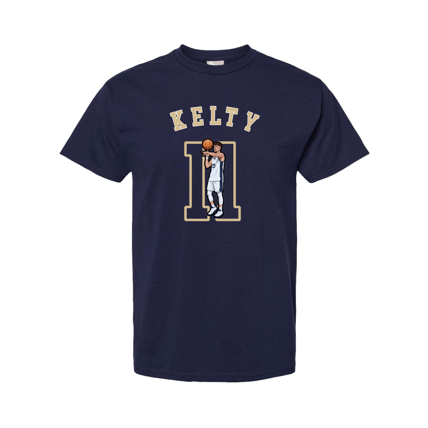 Youth Tee — Shirsey Arch in Navy