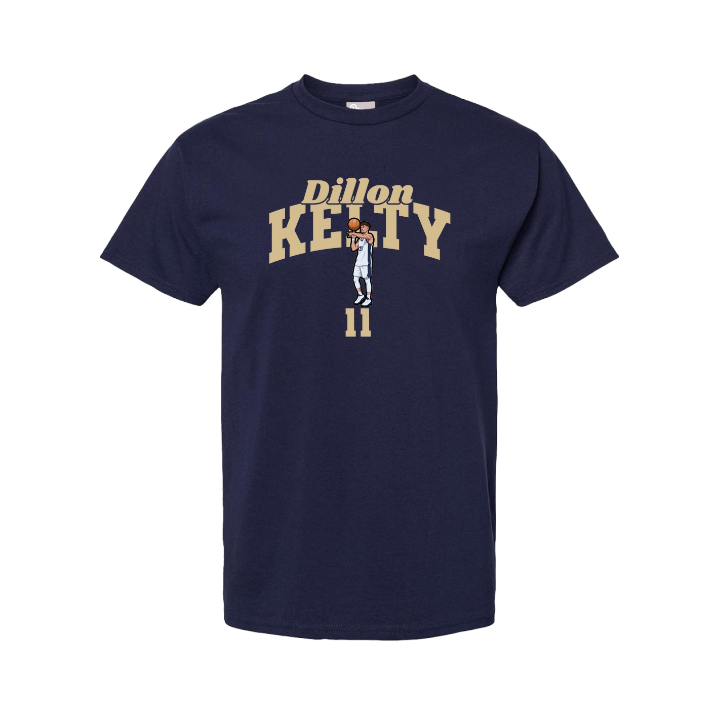 Youth Tee — Signature Arch in Navy