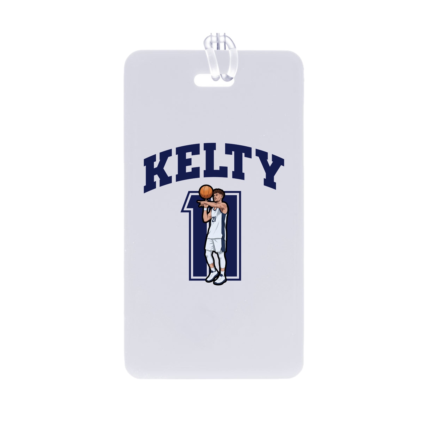 Bag Tag — Number in Classic