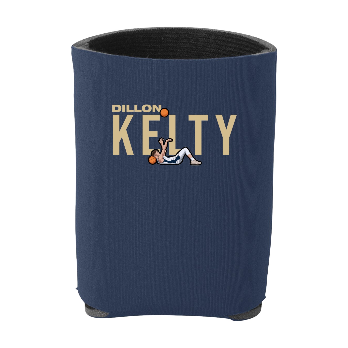 Can Holder — Player Name in Navy