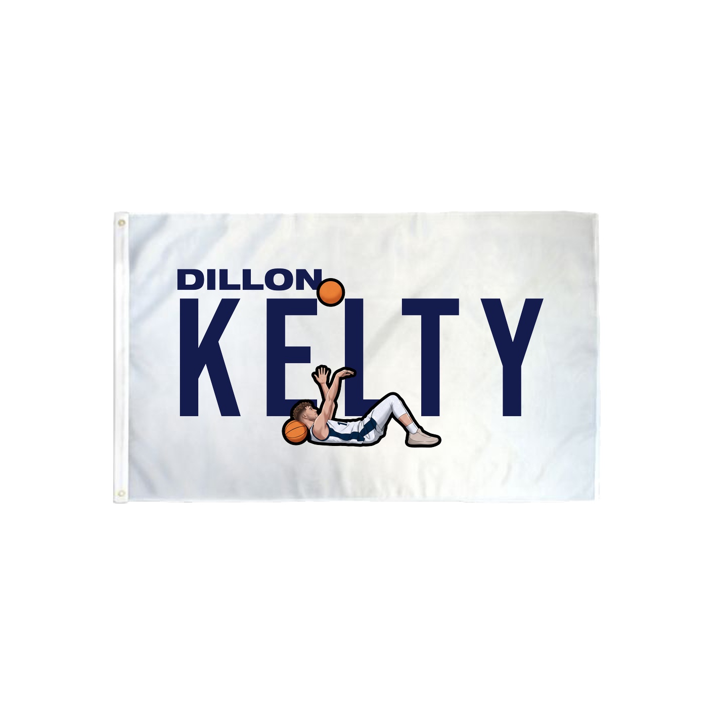 3x5 Flag — Player Name in Classic