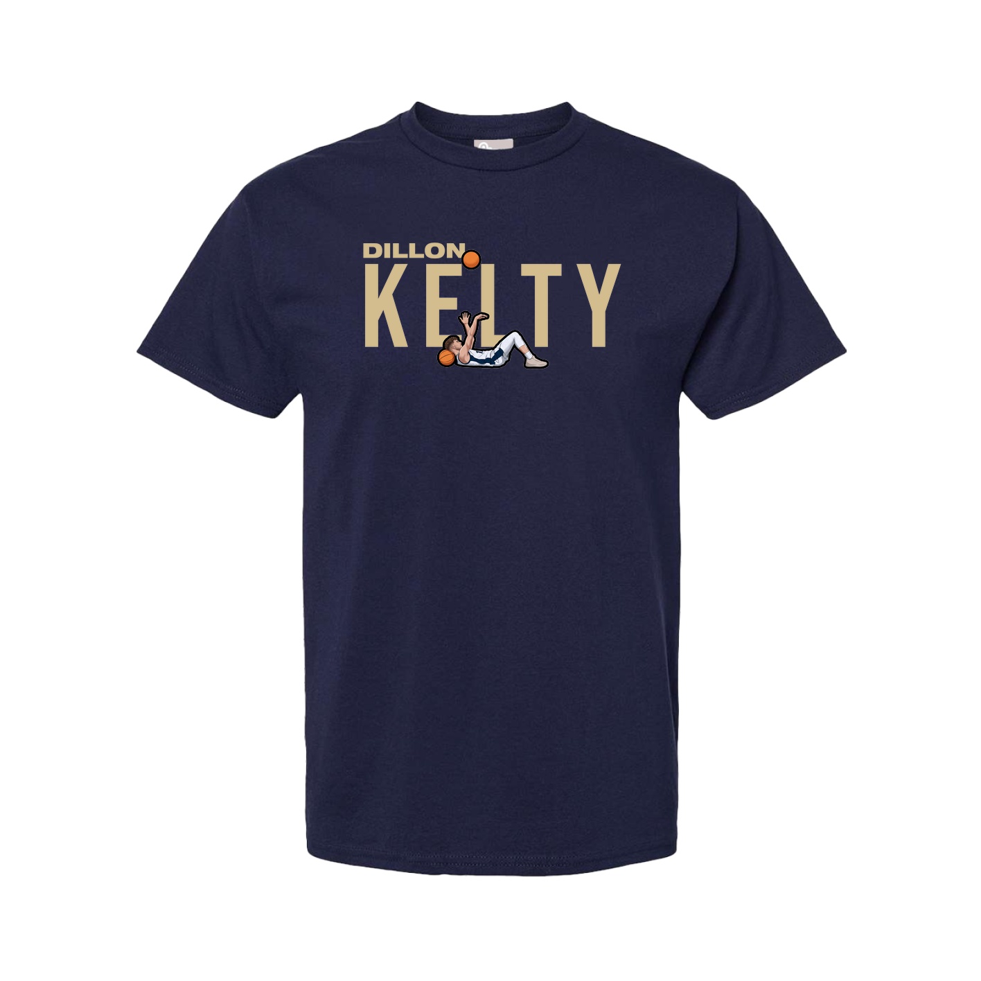 Tee — Player Name in Navy