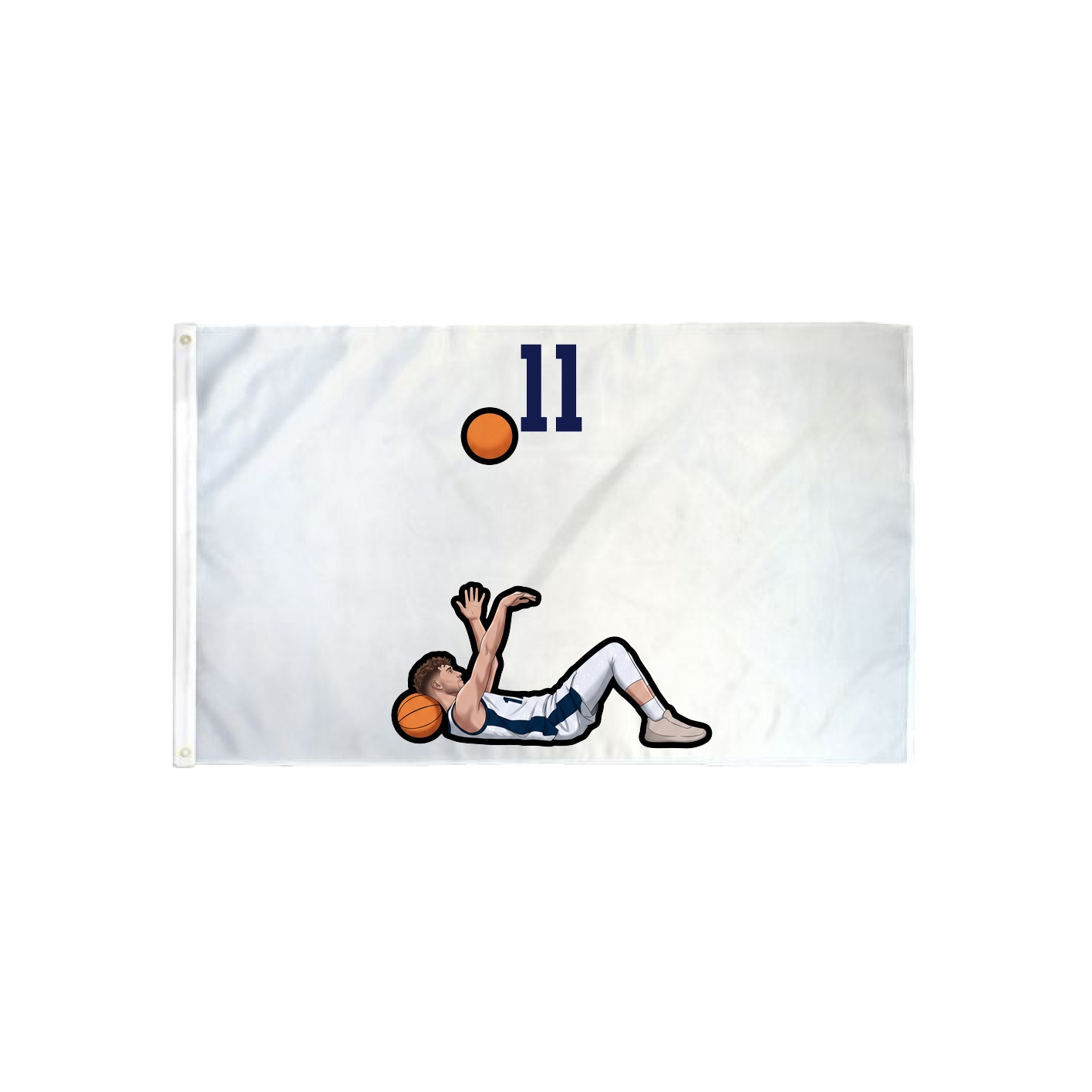 3x5 Flag — Number Top in Classic