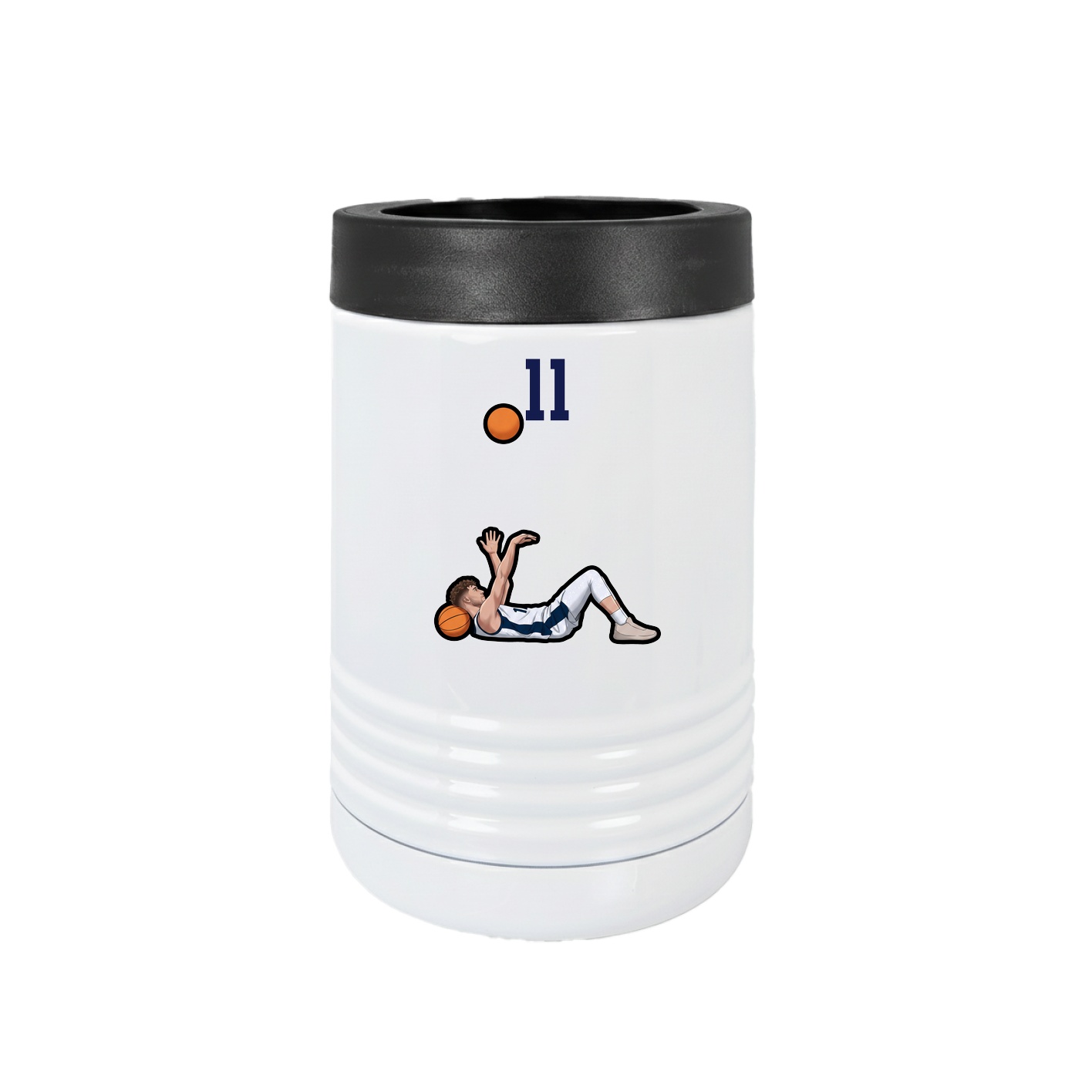 Beverage Holder — Number Top in White