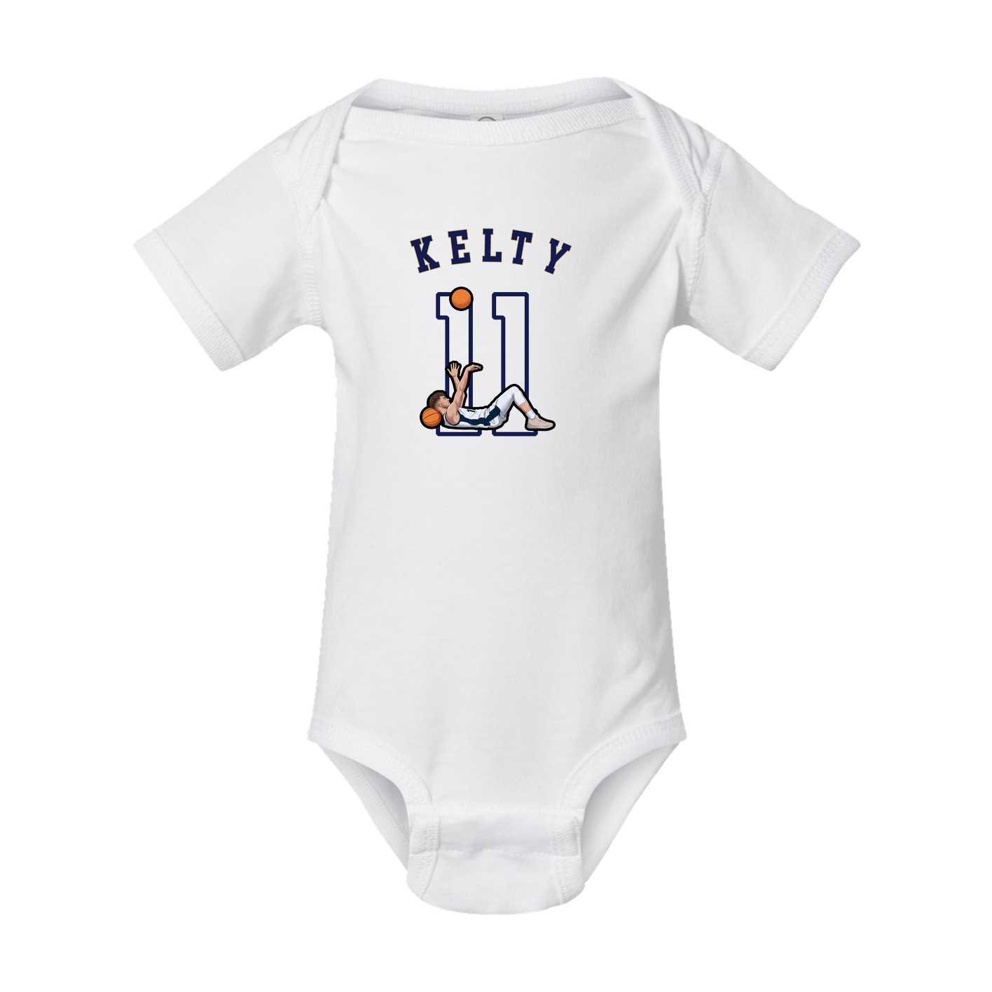 Baby Onesie — Shirsey Arch in White