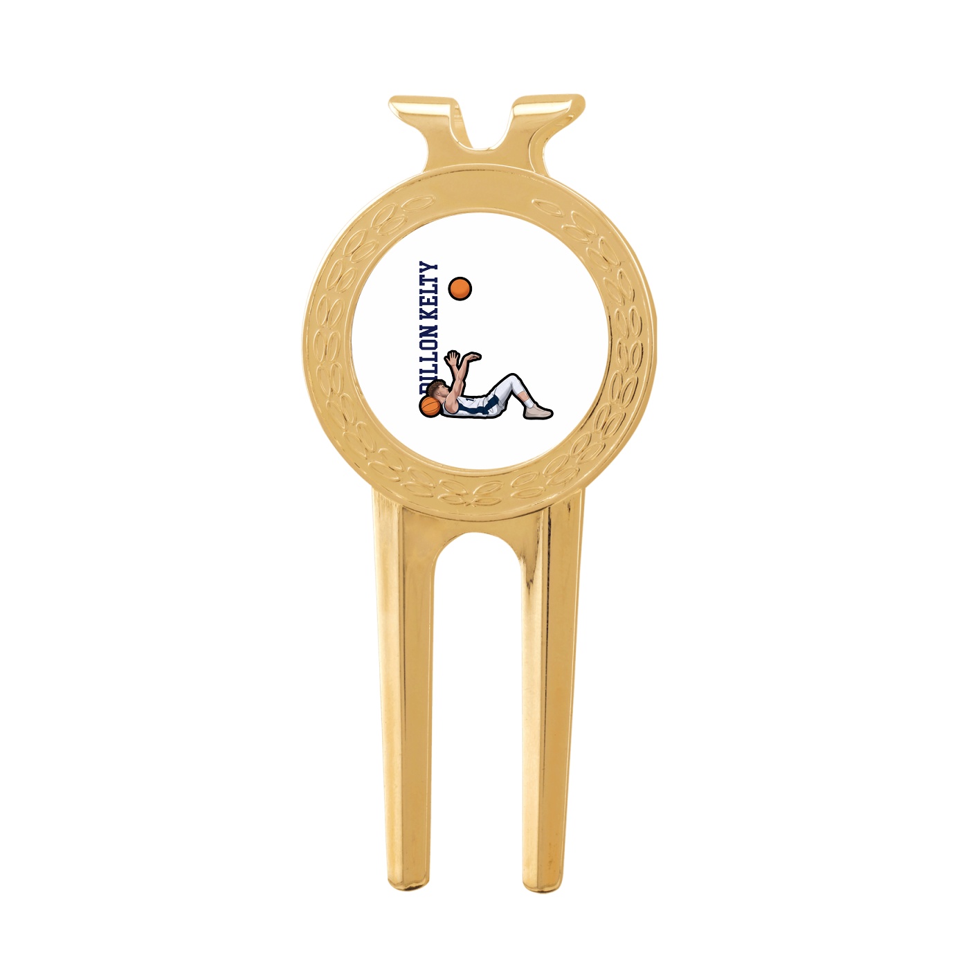 Divot Tool with Ball Marker — Name Vertical in Classic